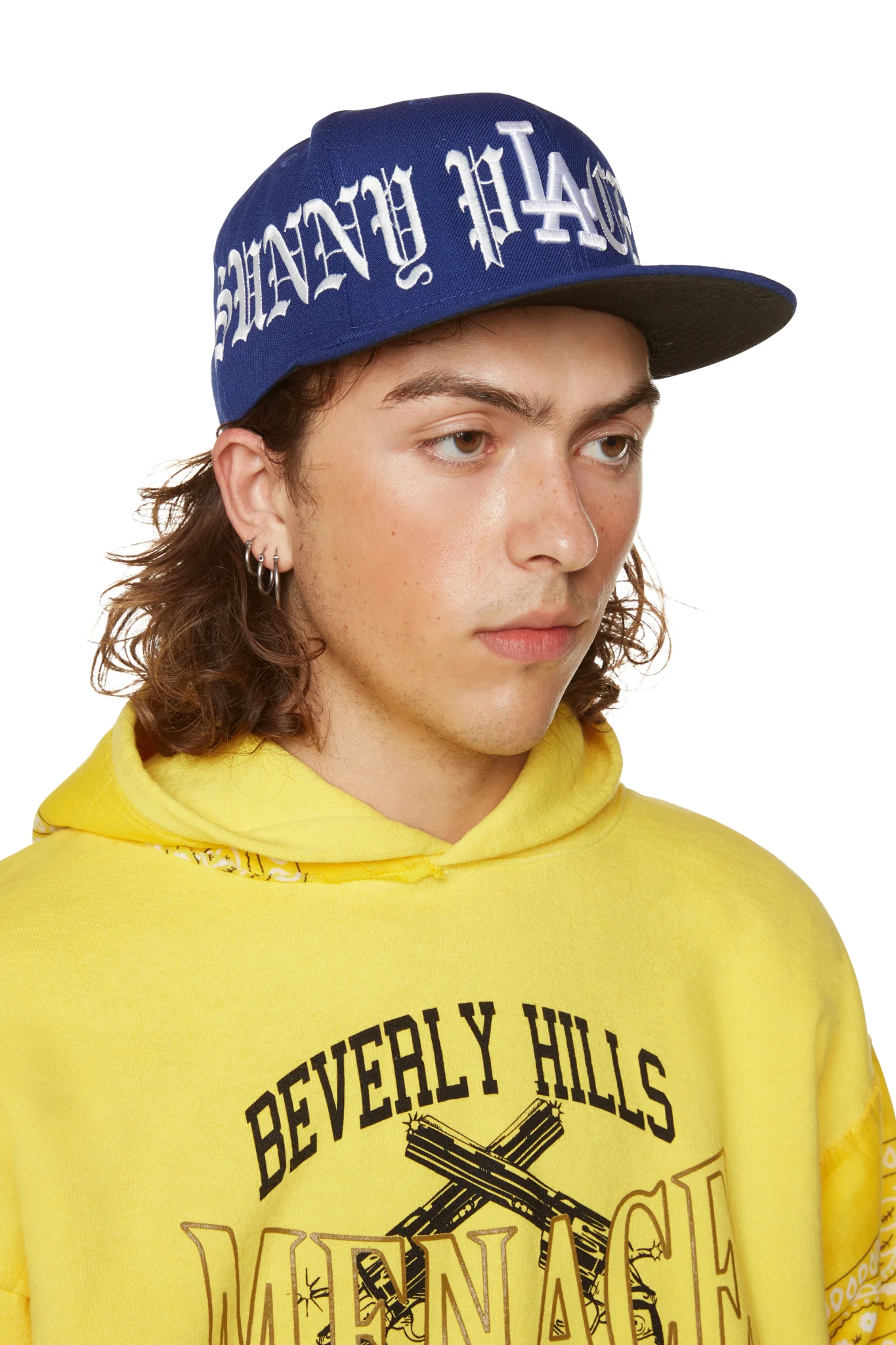 A SUNNY PLACE FOR SHADY PEOPLE FITTED CAP - Image 4