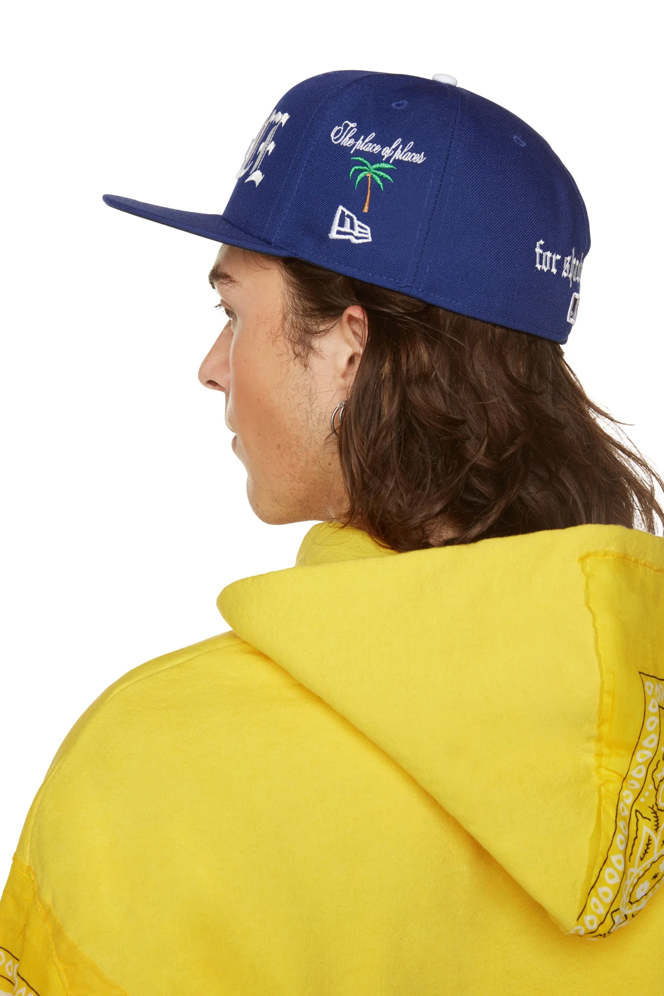 A SUNNY PLACE FOR SHADY PEOPLE FITTED CAP - Image 5