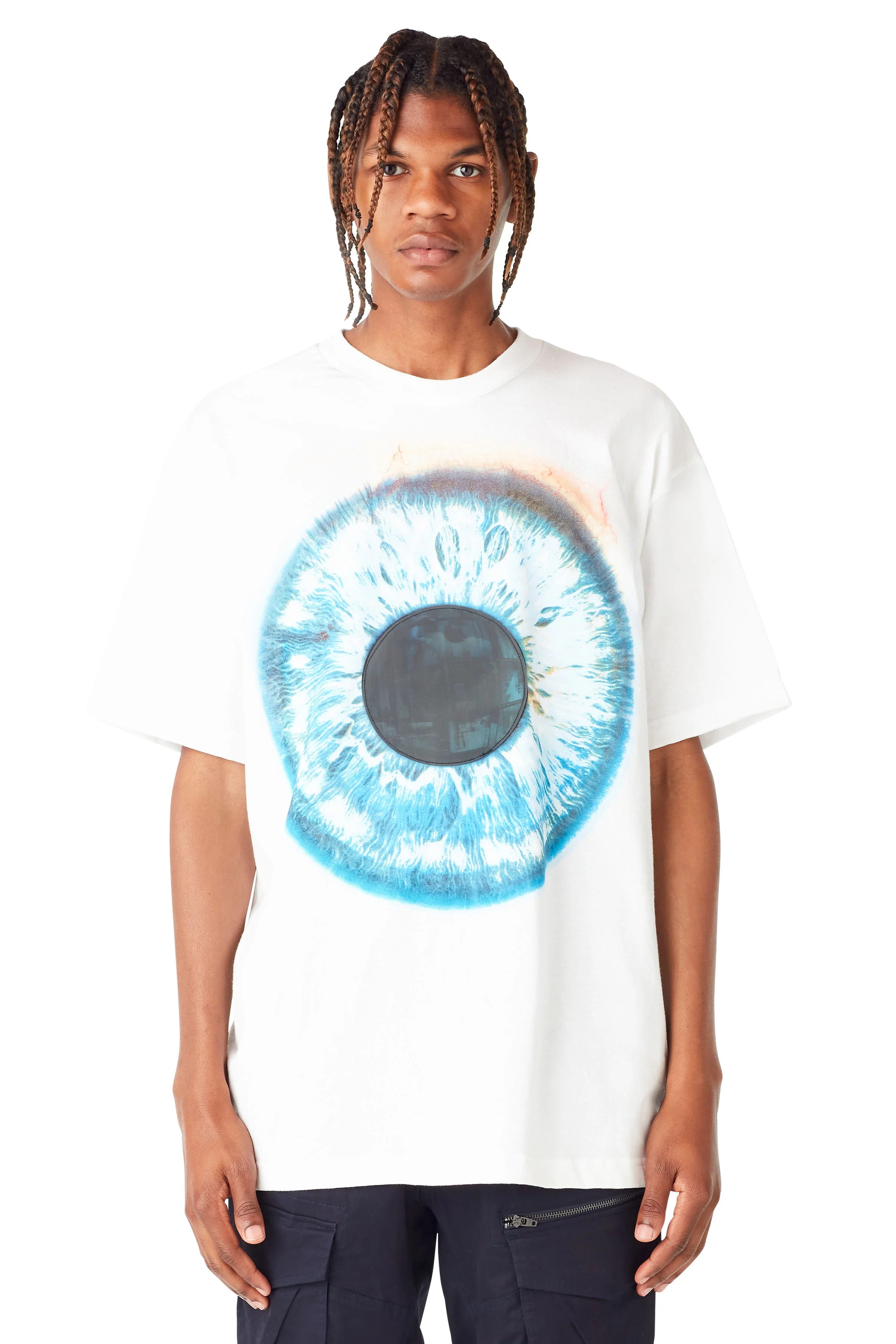 ALL SEEING EYE LENTICULAR PATCH T-SHIRT - Image 3
