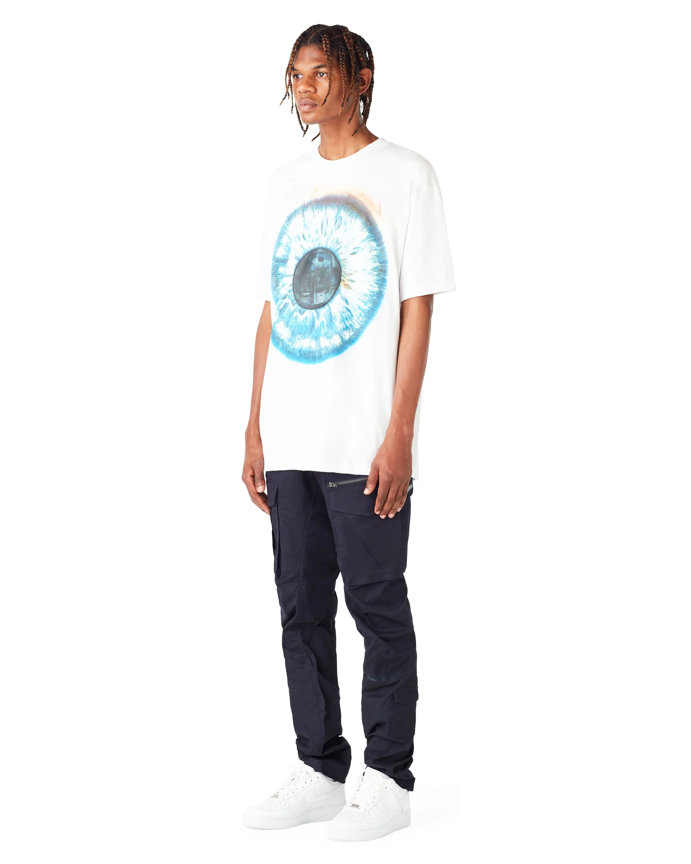 ALL SEEING EYE LENTICULAR PATCH T-SHIRT - Image 5
