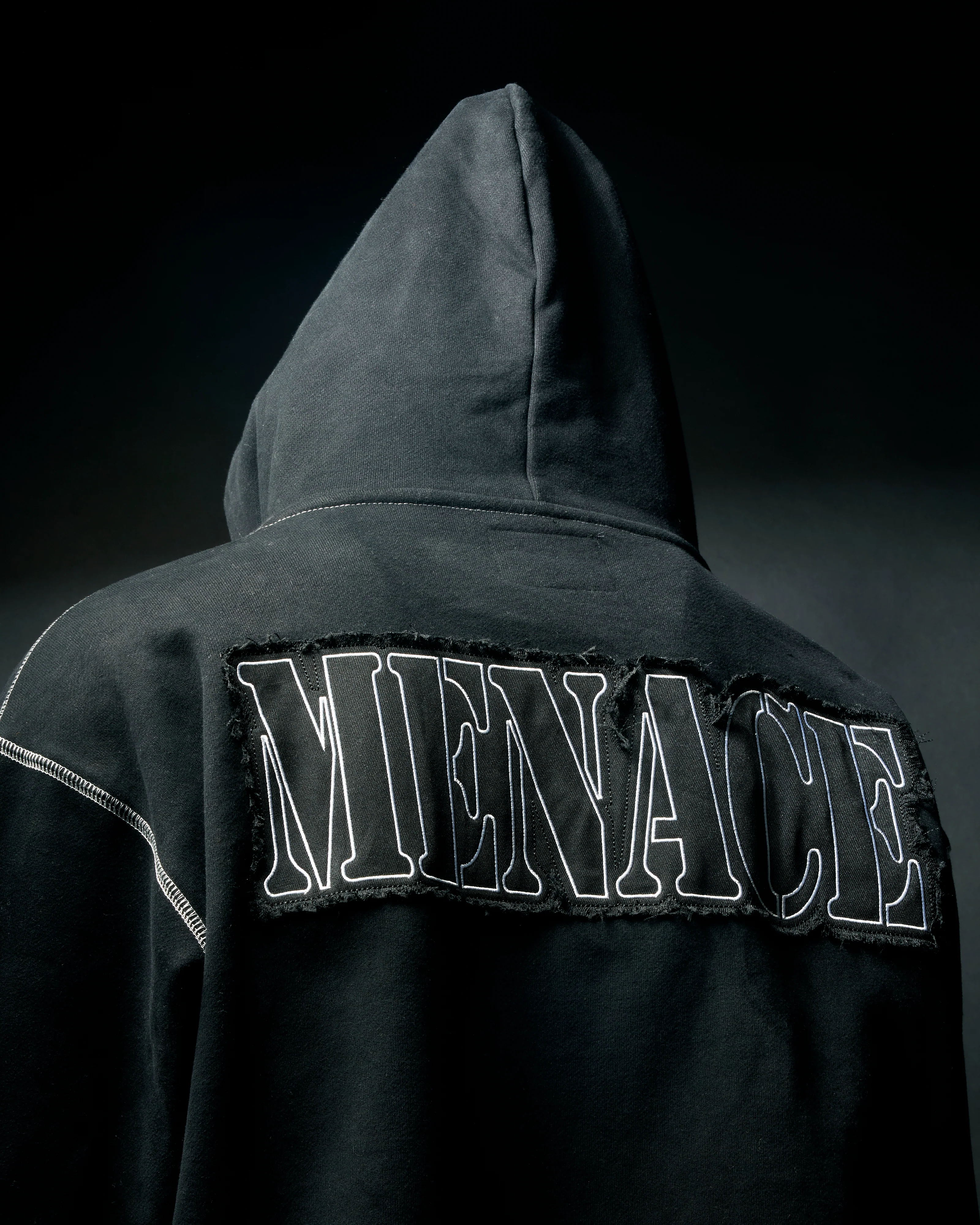 CONTRAST STITCH LOGO HOODIE - Image 5