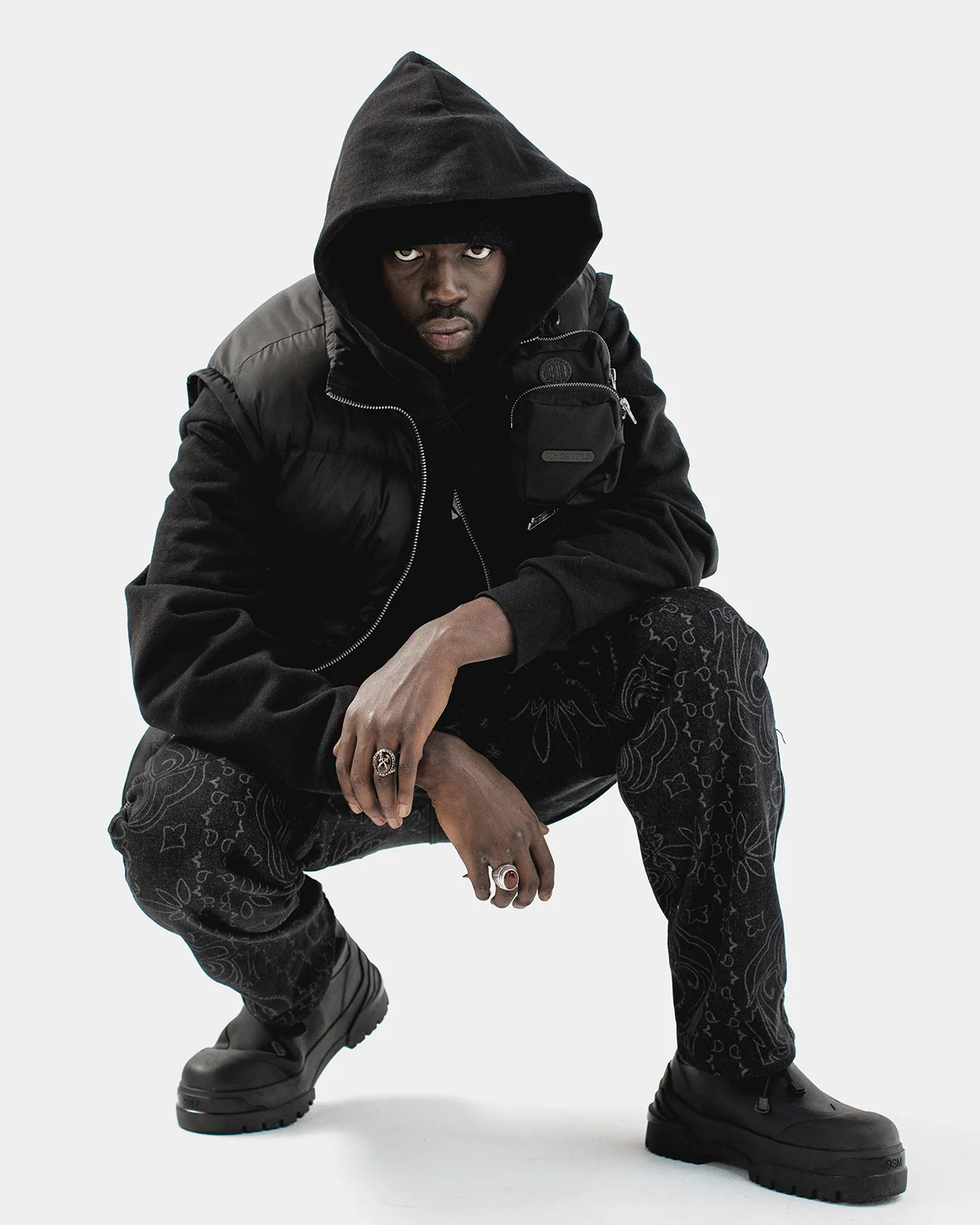 BALACLAVA PUFFER JACKET / VEST - Image 12