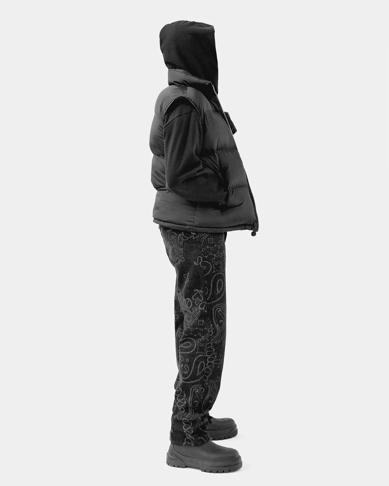 BALACLAVA PUFFER JACKET / VEST - Image 13