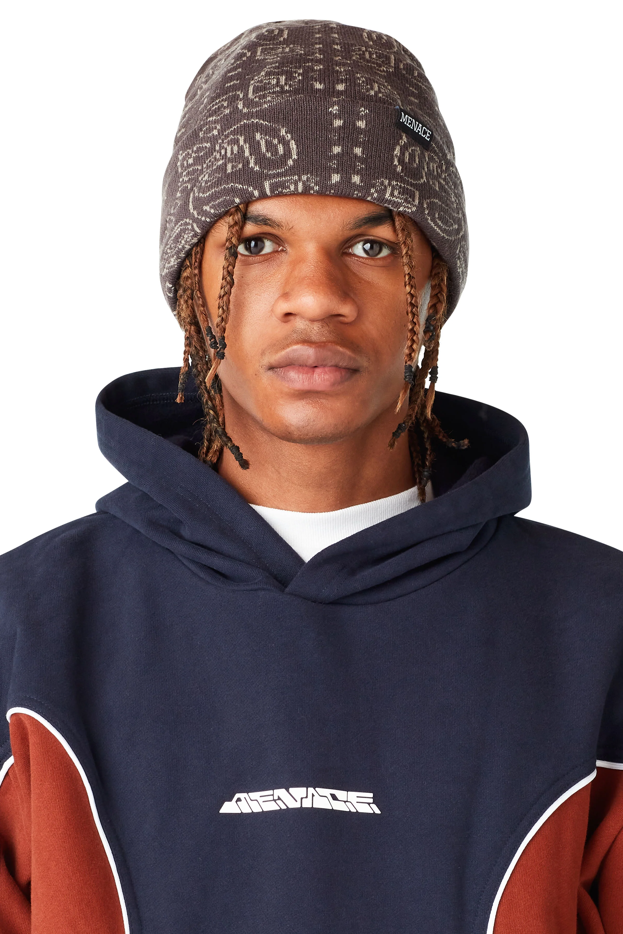 PAISLEY JACQUARD BEANIE - Image 3
