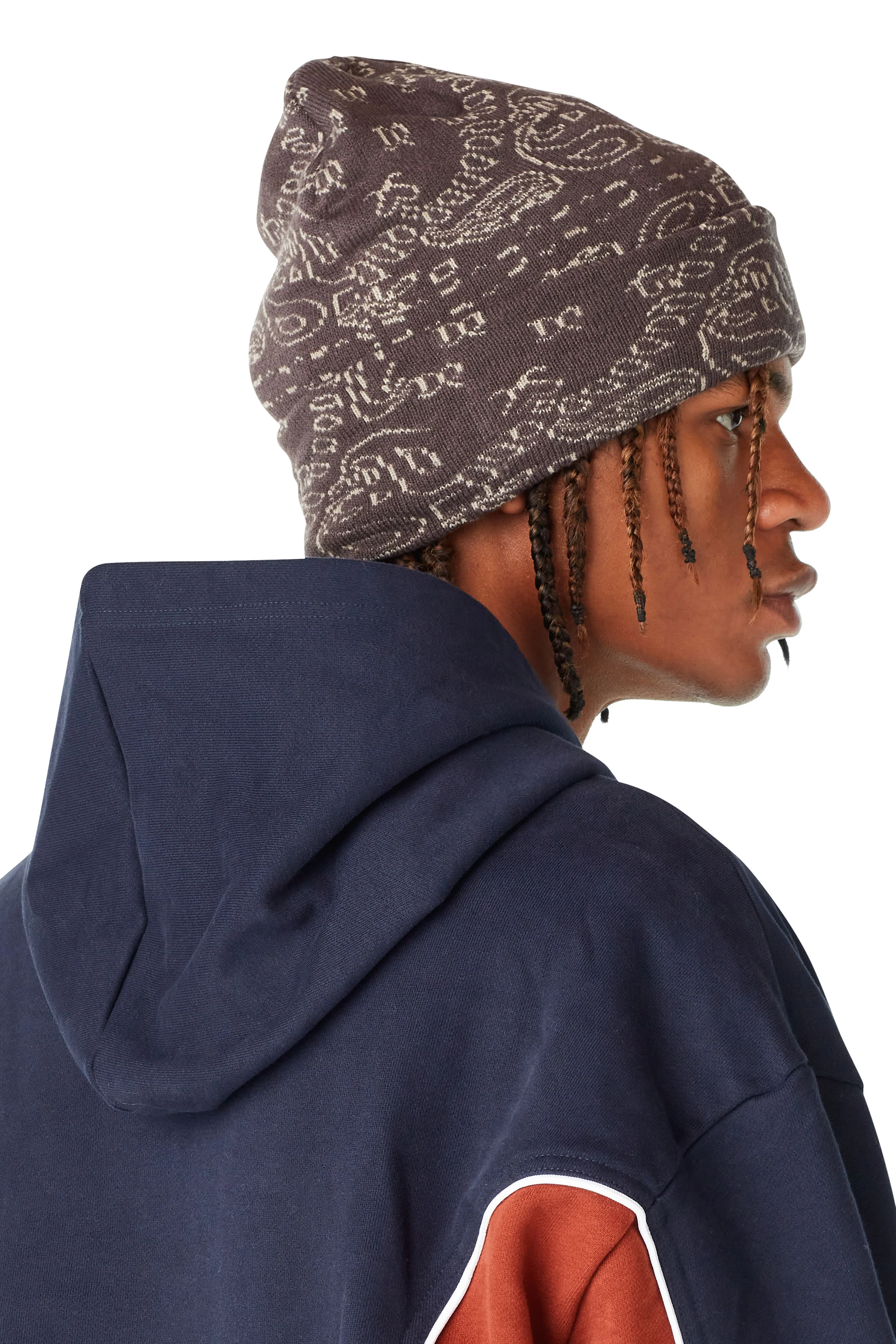 PAISLEY JACQUARD BEANIE - Image 4