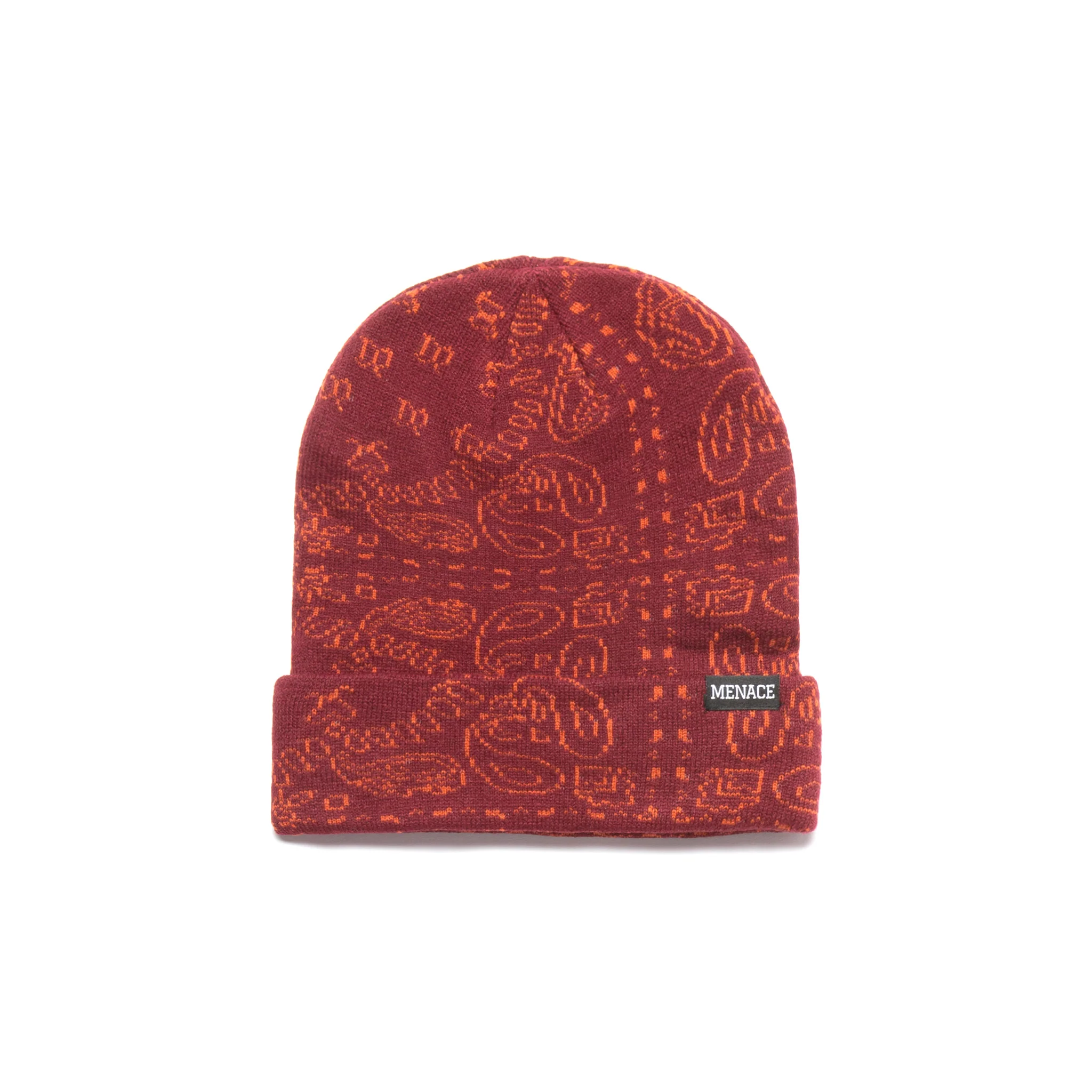 PAISLEY JACQUARD BEANIE