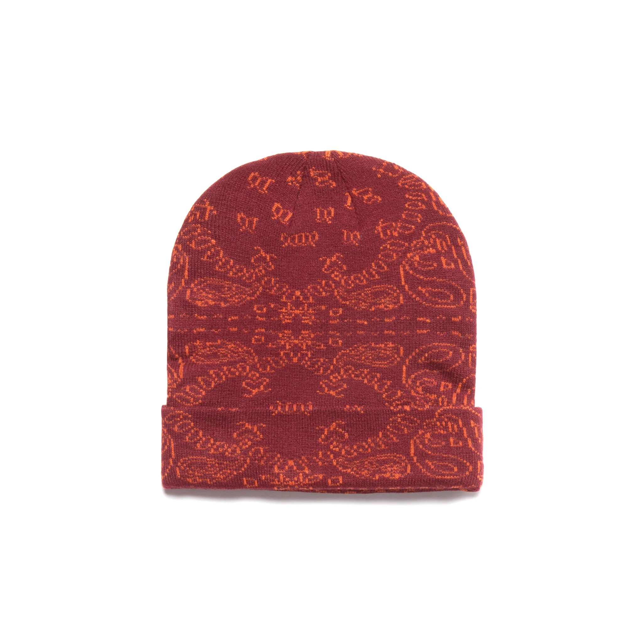 PAISLEY JACQUARD BEANIE - Image 2