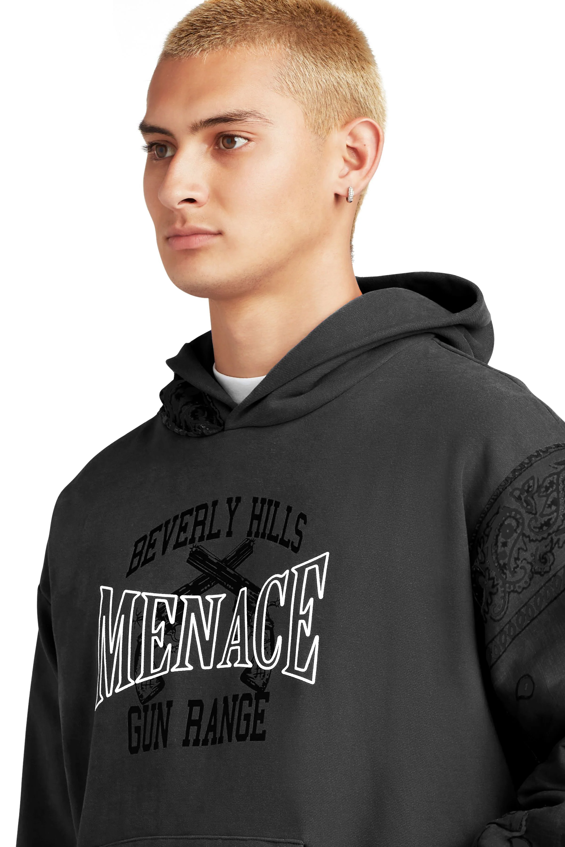 BEVERLY HILLS GUN RANGE HOODIE (BANDANA EDITION) - Image 3