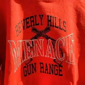 BEVERLY HILLS GUN RANGE HOODIE (RHINESTONE EDITION) - Image 2