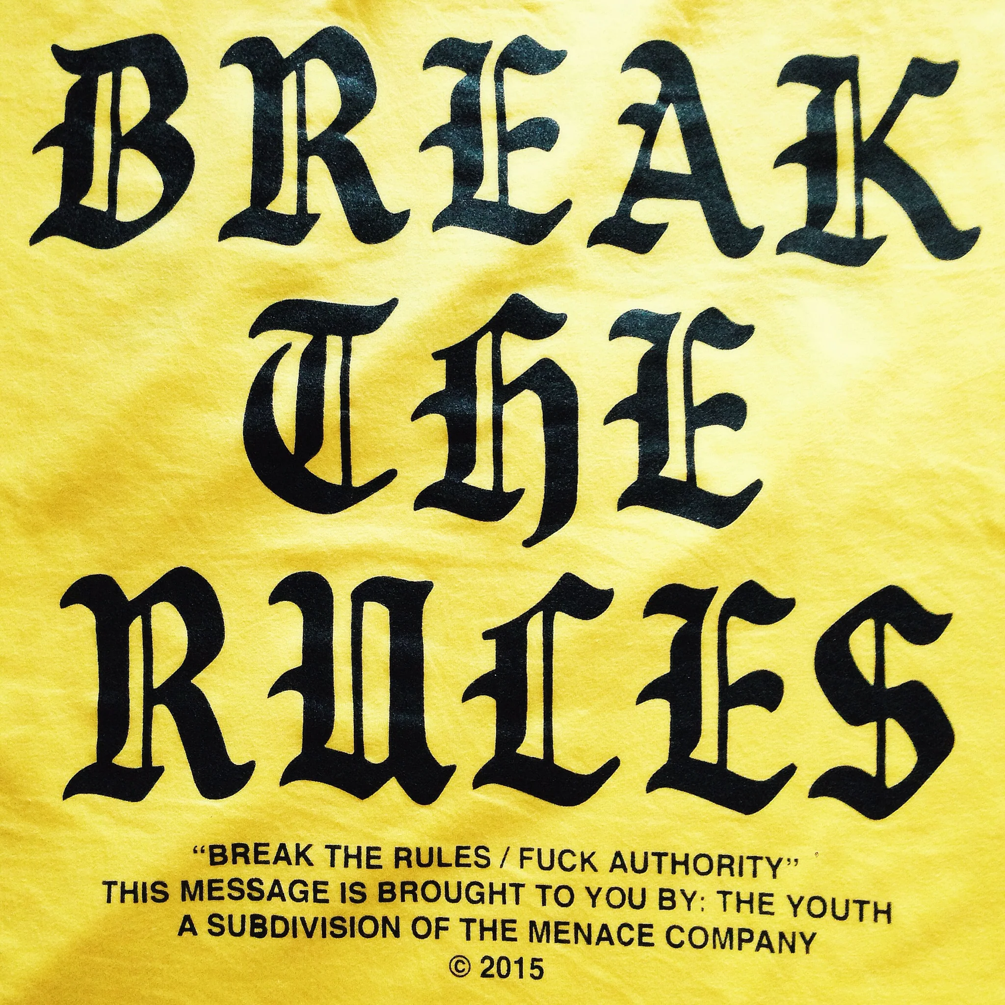 BREAK THE RULES T-SHIRT - Image 3