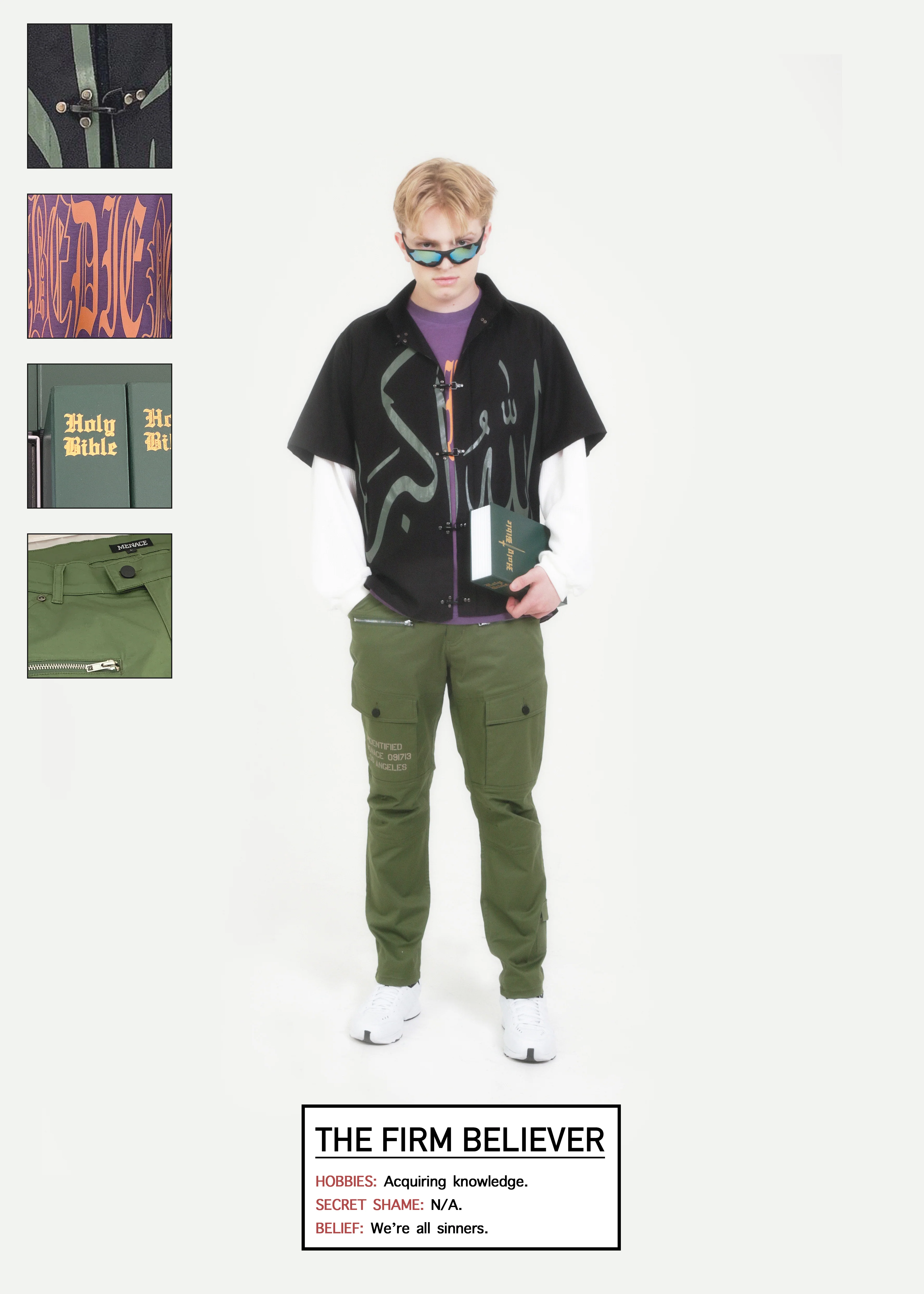 COEXIST CLASP CLOSURE THERMAL SHIRT - Image 3