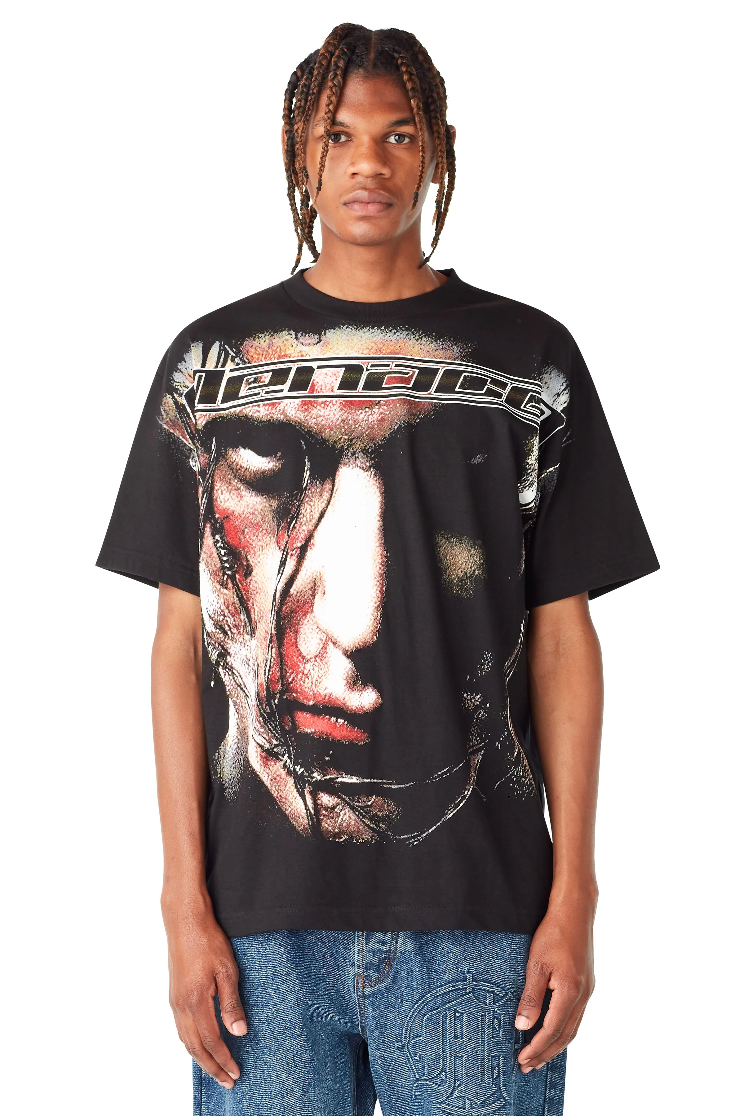 CONTRA T-SHIRT (OVERSIZED PRINT) - Image 2