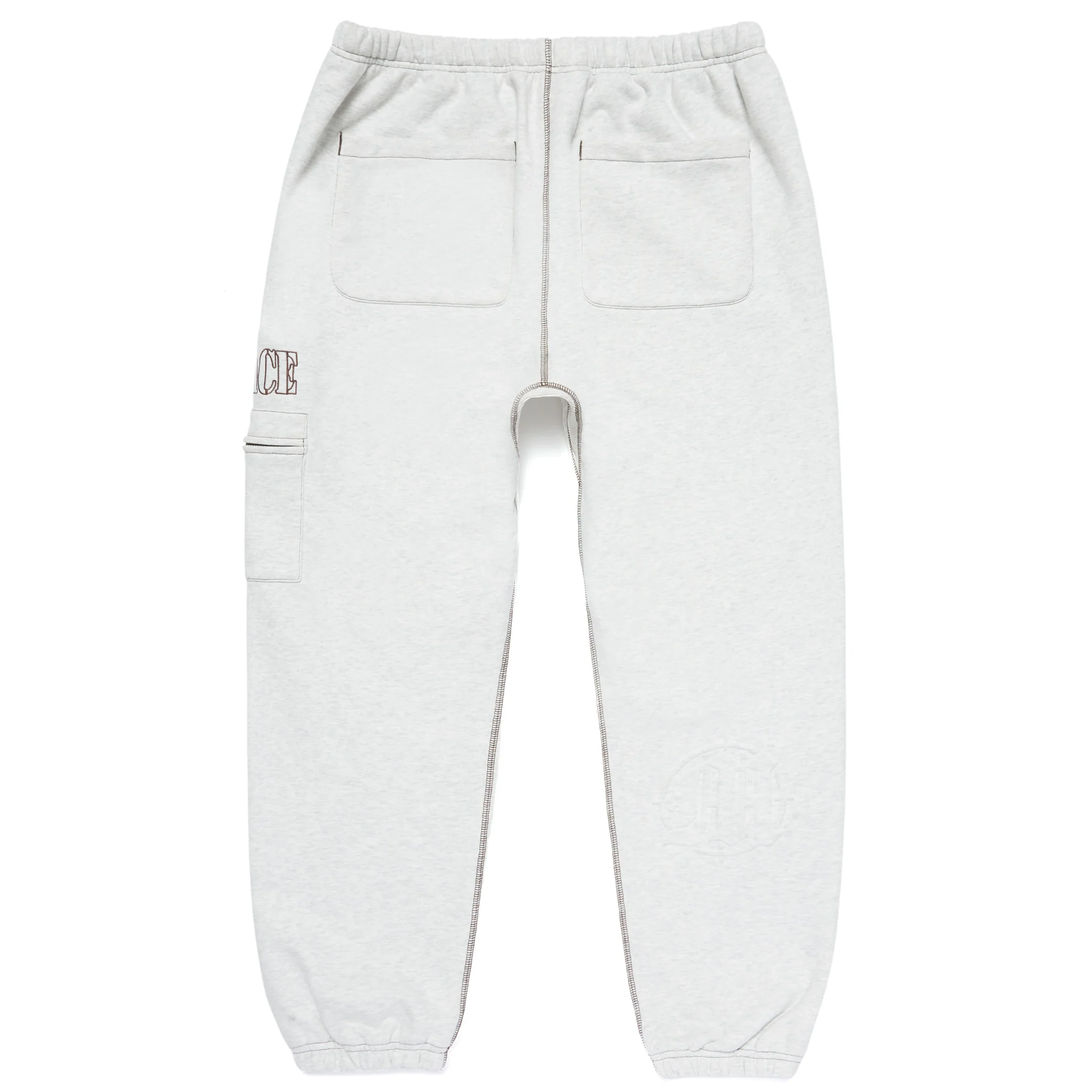 CONTRAST STITCH CARGO SWEATPANTS - Image 2