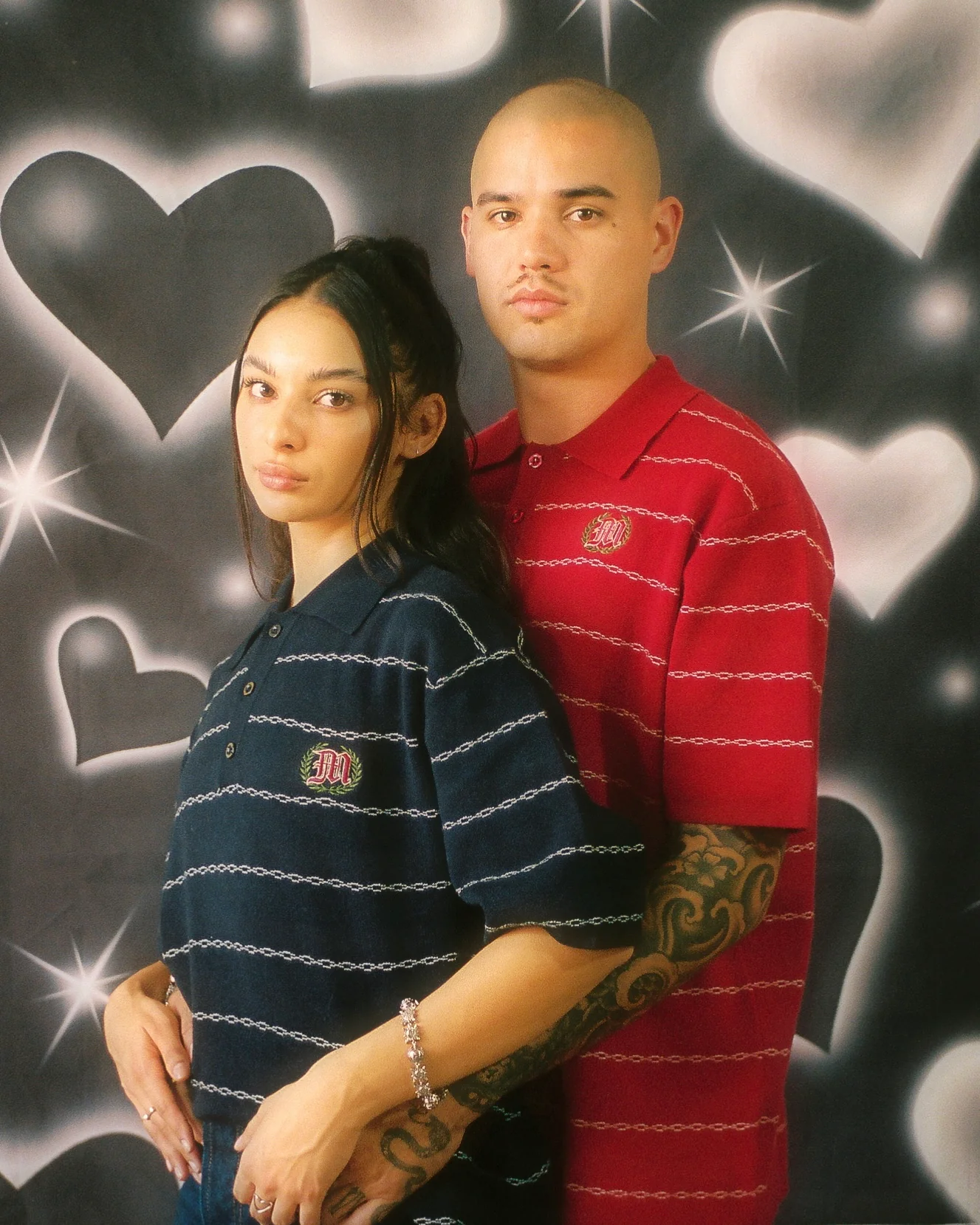 "CHAIN-LINK" KNIT POLO - Image 3