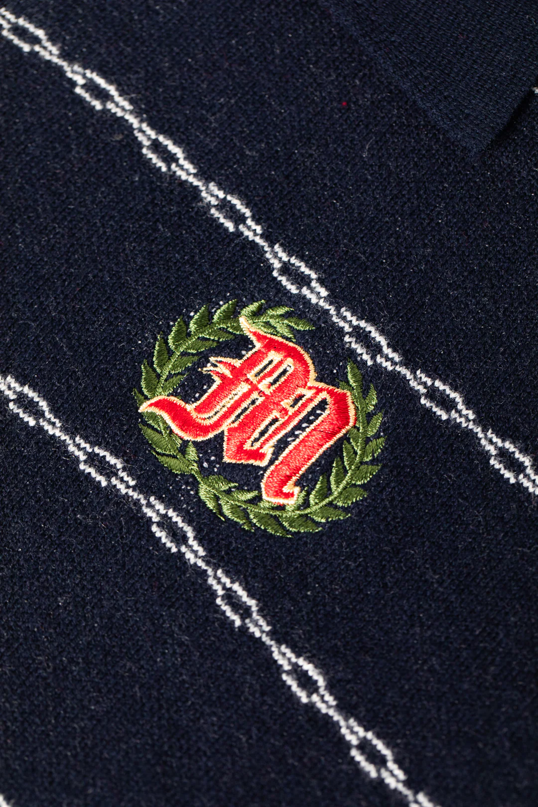 "CHAIN-LINK" KNIT POLO - Image 5