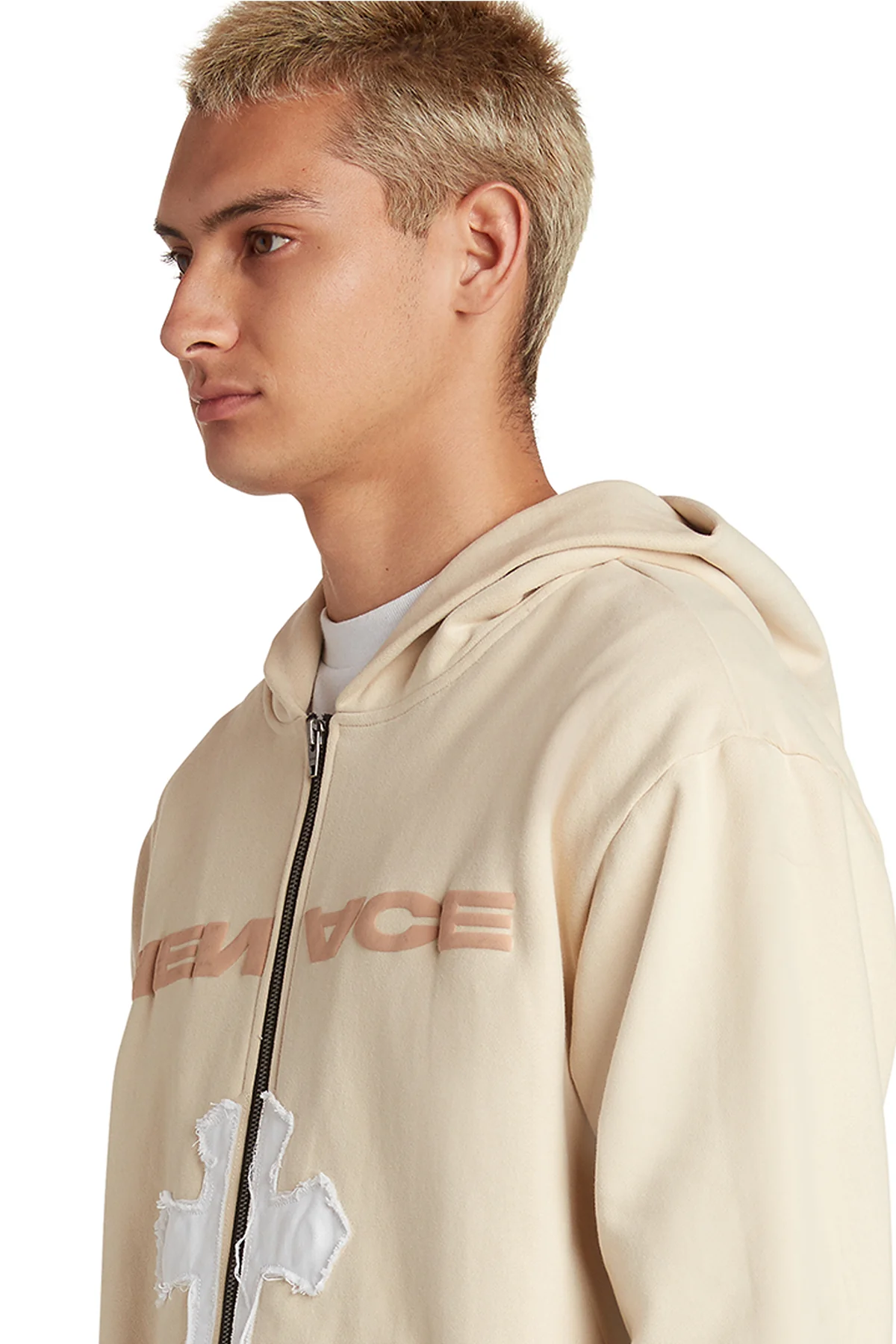 NO ONE IN THE WORLD OWES YOU SHIT ZIP-UP HOODIE - Image 5