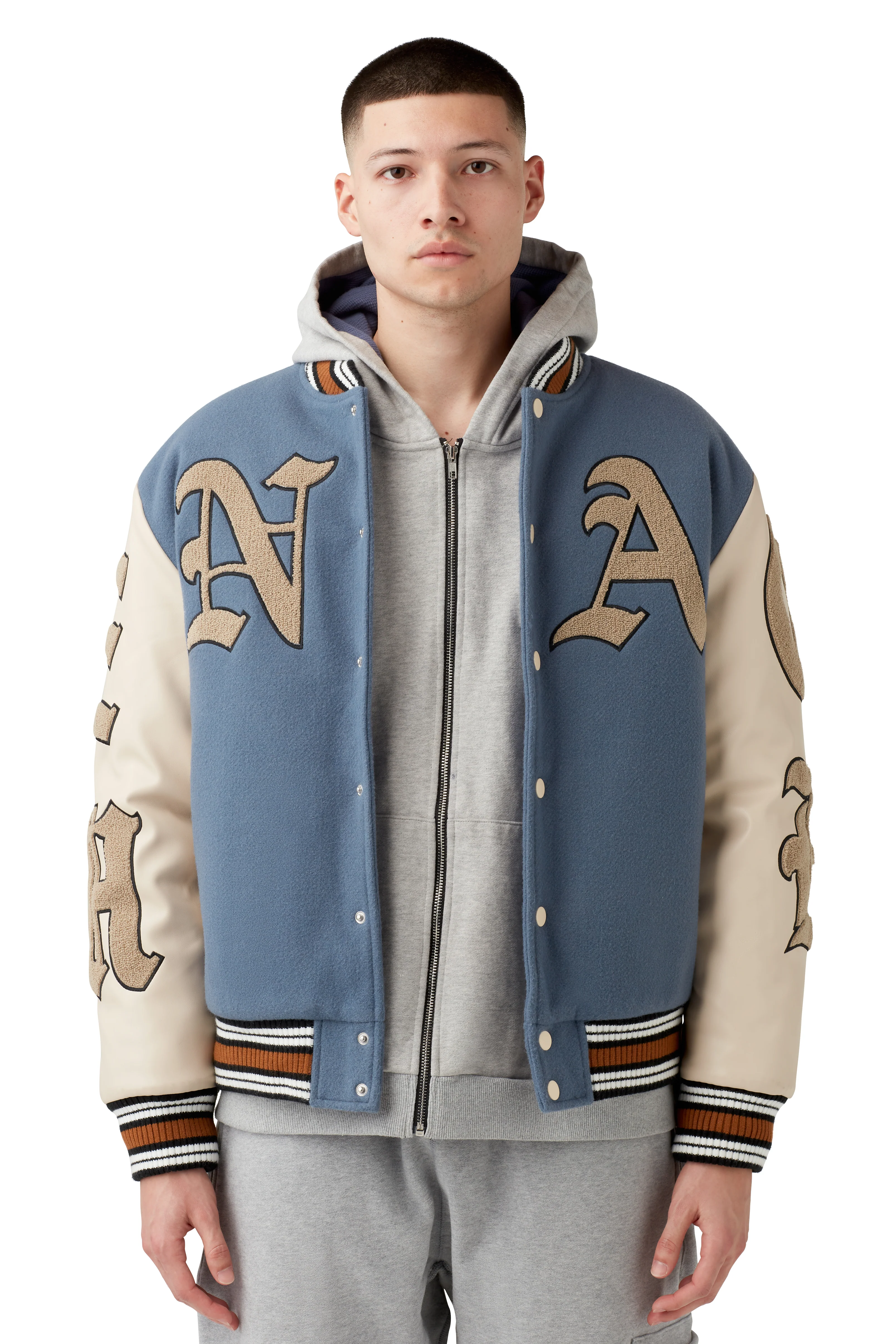 GOD WILLING VARSITY JACKET - Image 5
