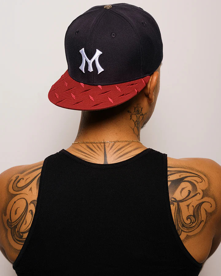 TEAM LOGO STEEL-PLATED BRIM FITTED CAP - Image 6