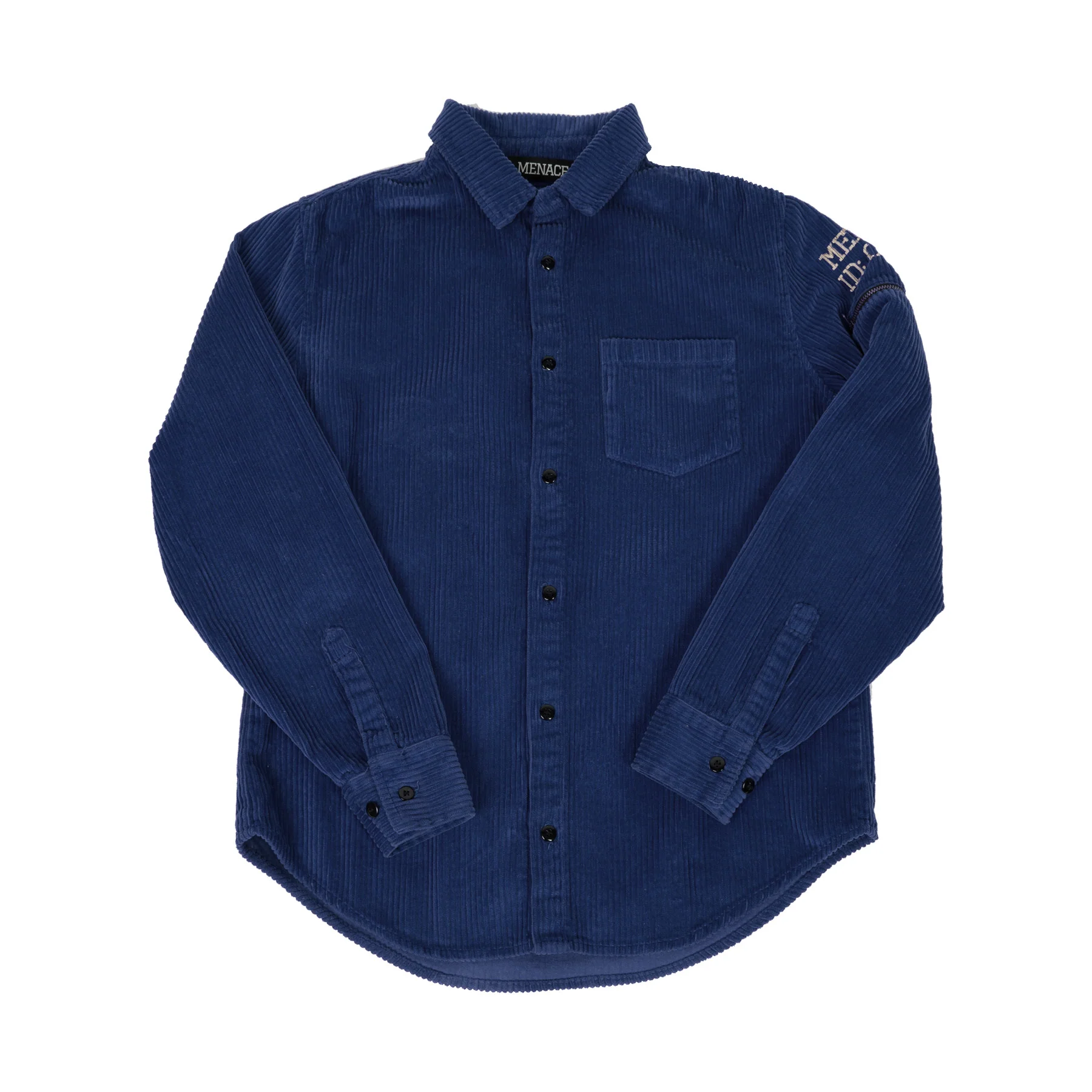 CORDUROY UTILITY BUTTON-UP SHIRT