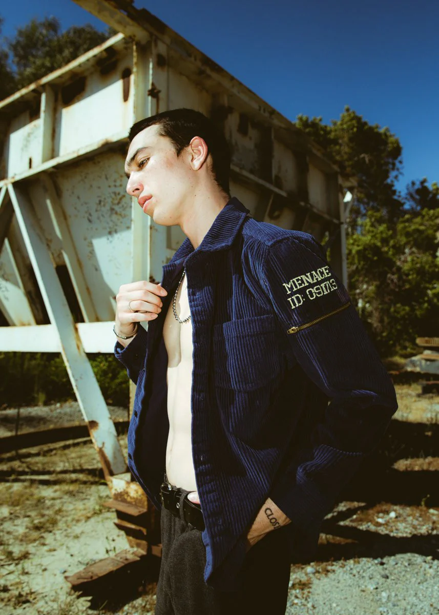 CORDUROY UTILITY BUTTON-UP SHIRT - Image 5