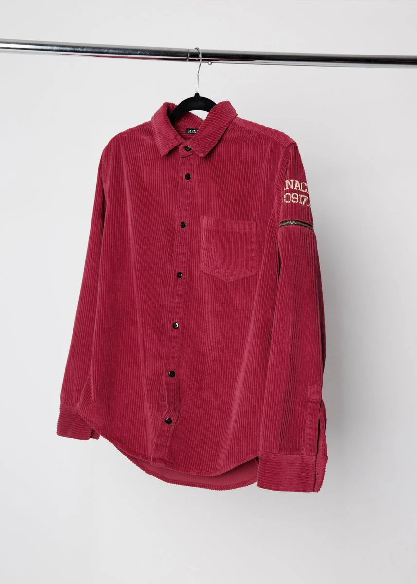 CORDUROY UTILITY BUTTON-UP SHIRT - Image 3