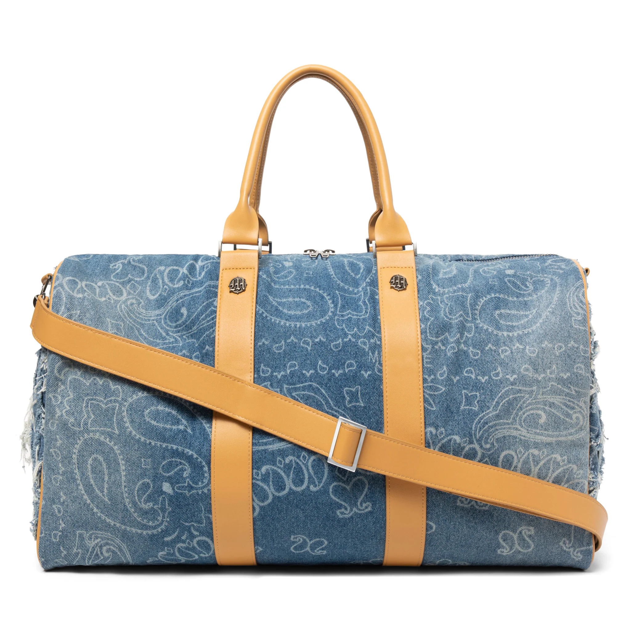 DENIM PAISLEY DUFFLE BAG - Image 2