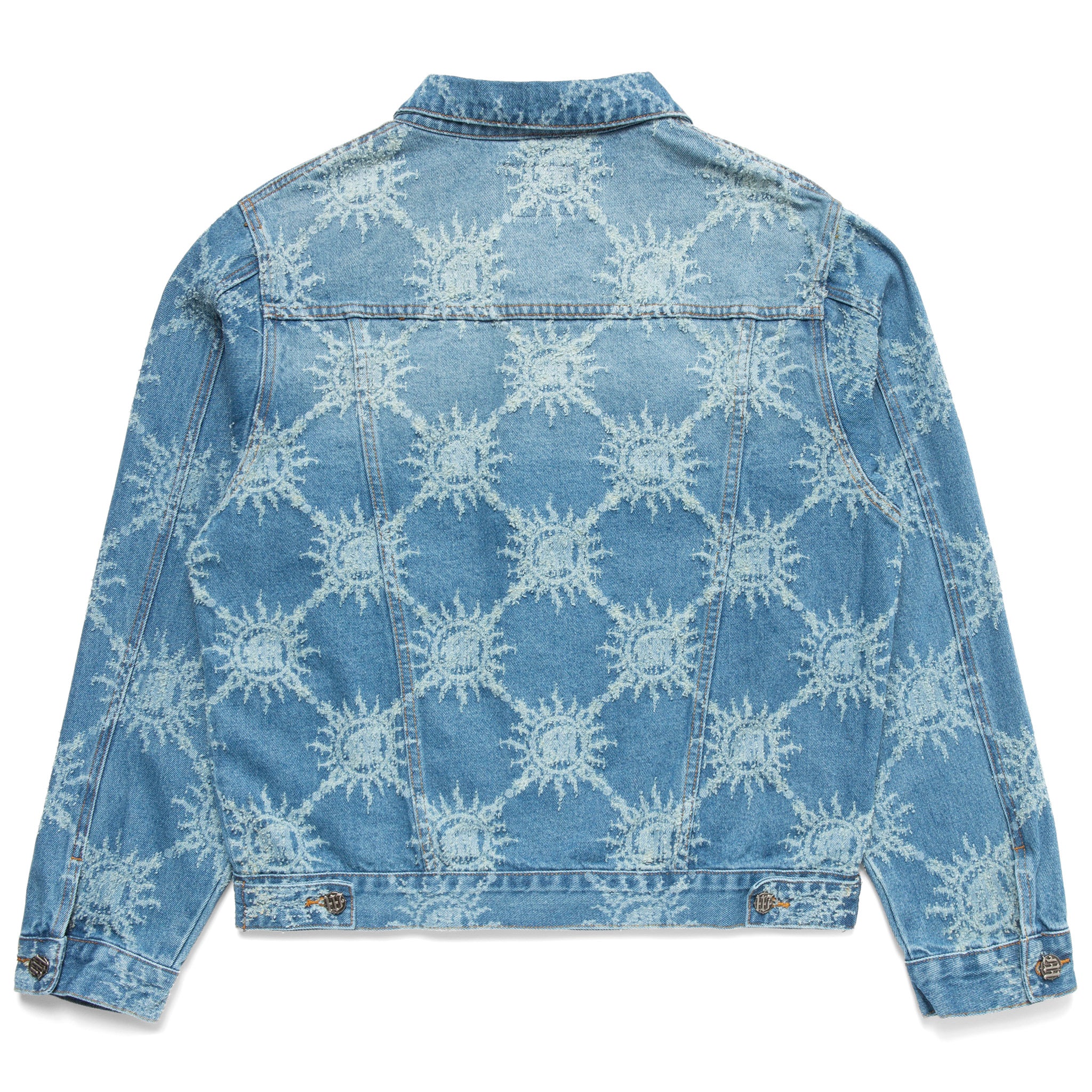 DISTRESSED MONOGRAM DENIM JACKET - Image 2