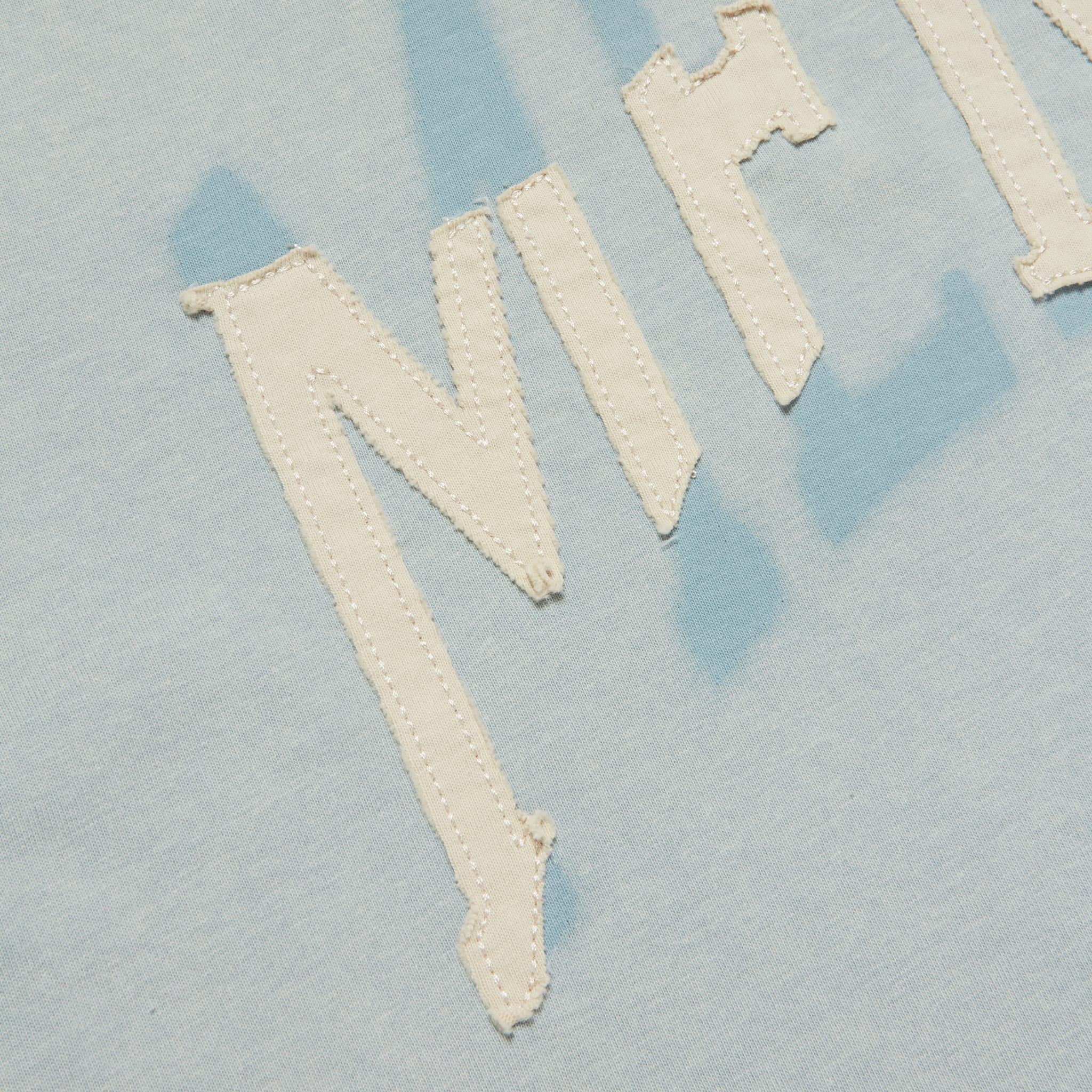 DISTRESSED "SHADOW" PATCH FOOTBALL SHIRT - Image 3