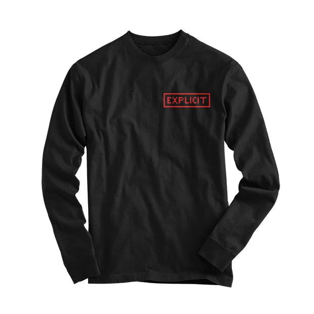 EXPLICIT TAG LONGSLEEVE