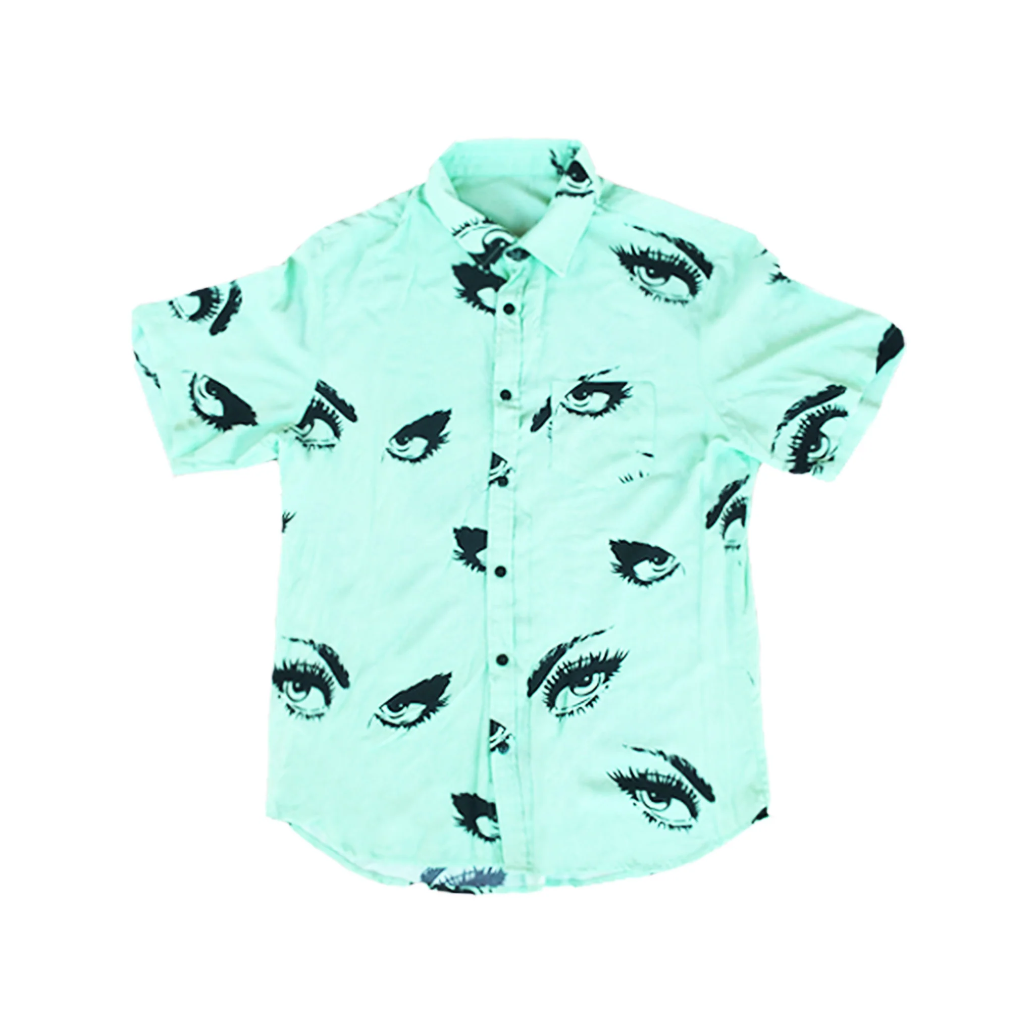 EYES BUTTON-UP SHIRT