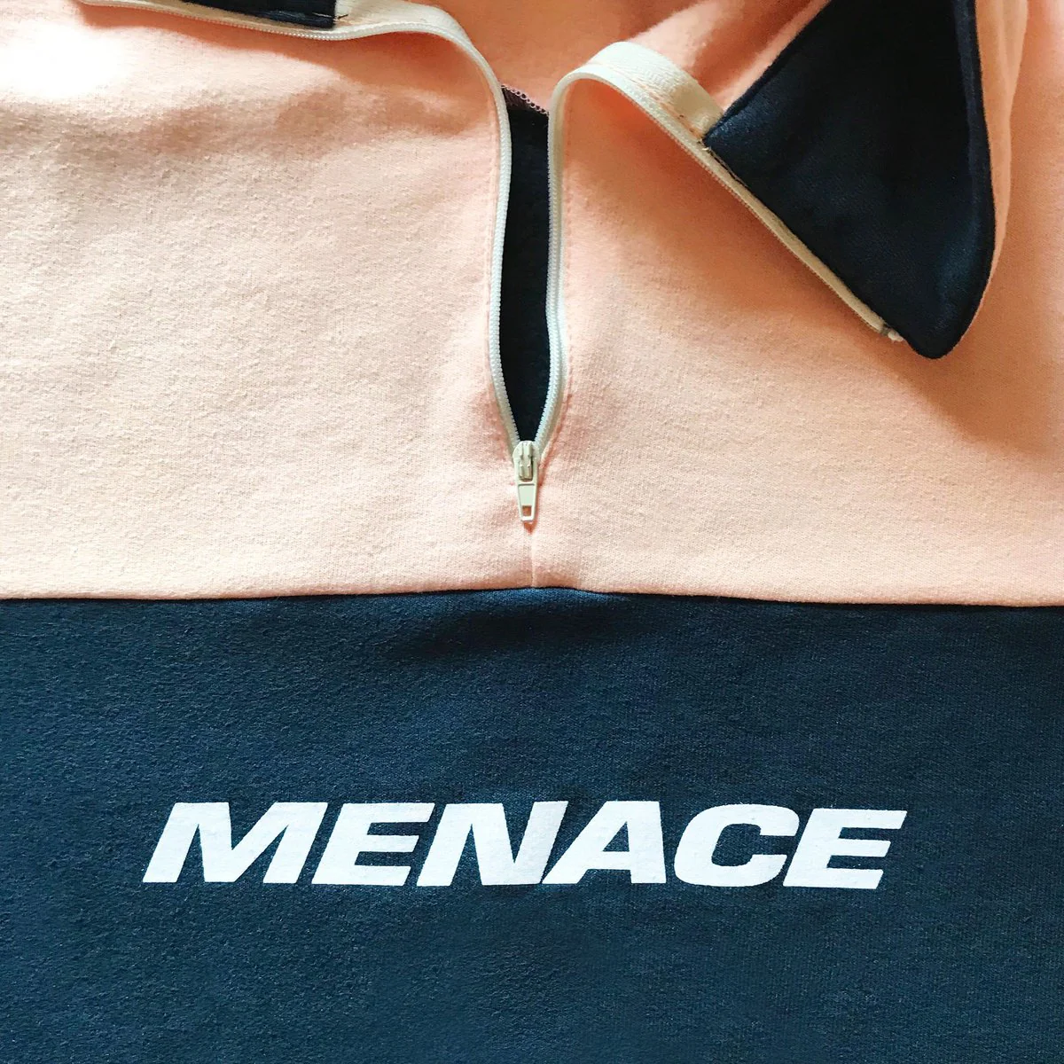 BRUSHED FLEECE HALF-ZIP JACKET - Image 3