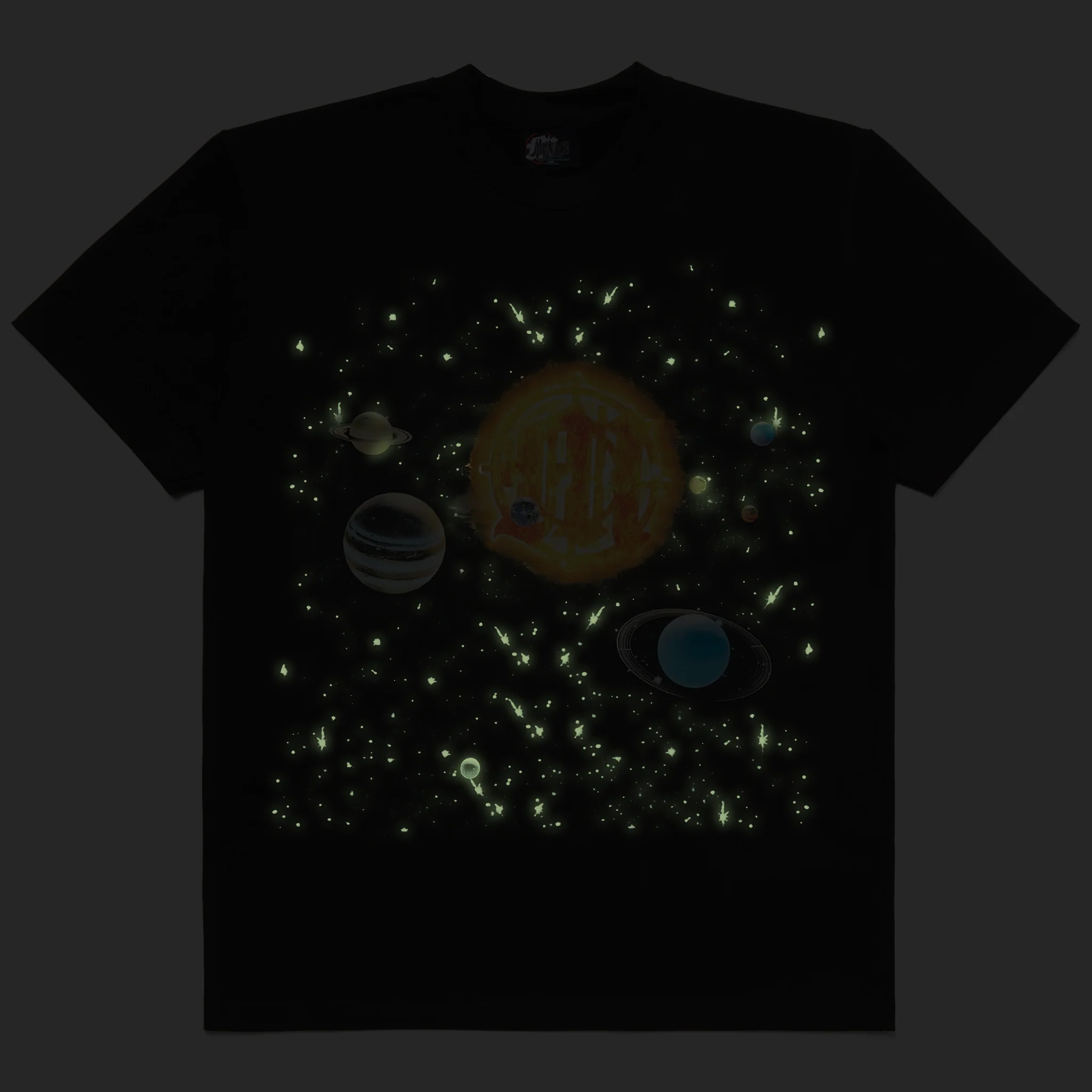 GLOW IN THE DARK GALAXY T-SHIRT - Image 2