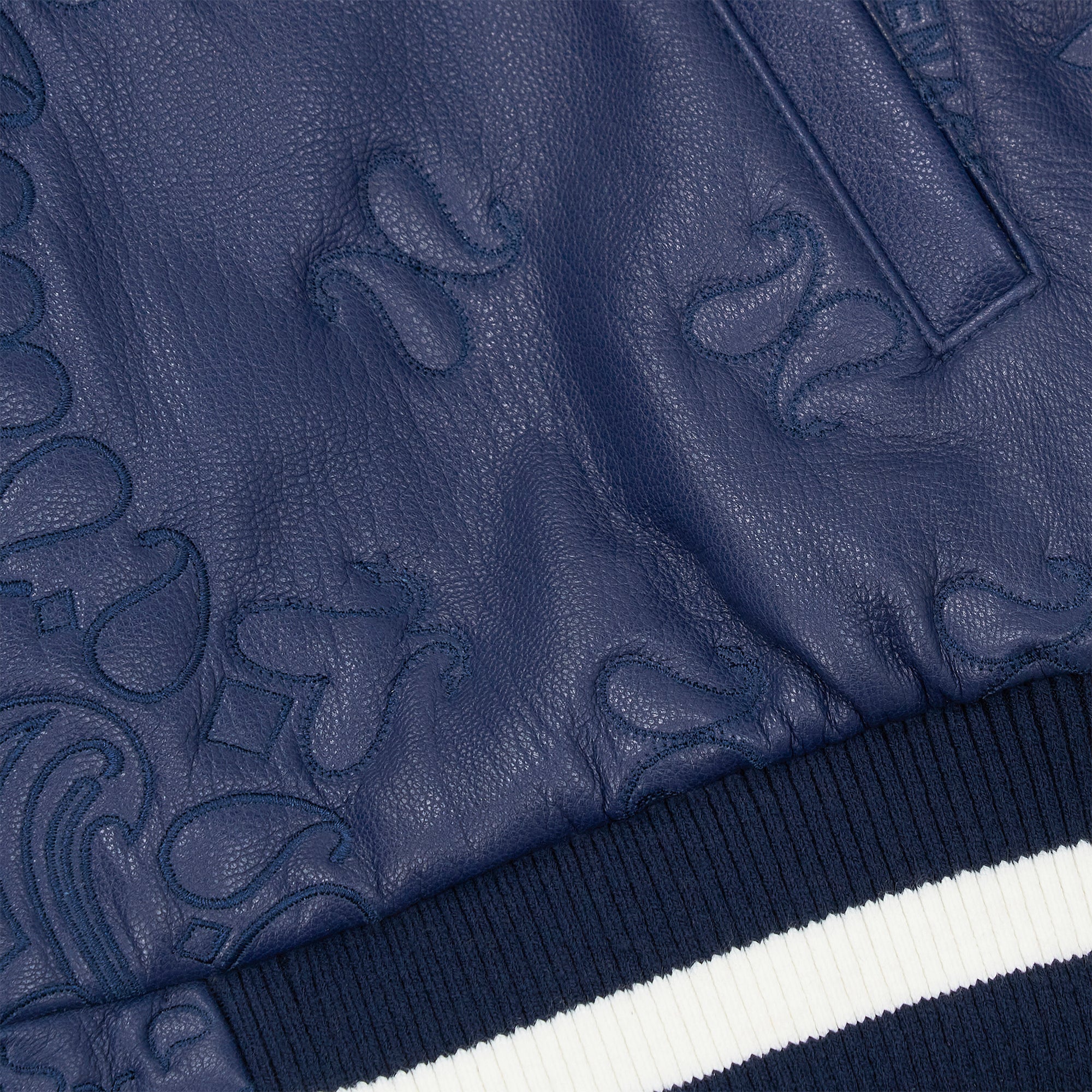 GENUINE LAMBSKIN LEATHER PAISLEY JACKET - Image 7