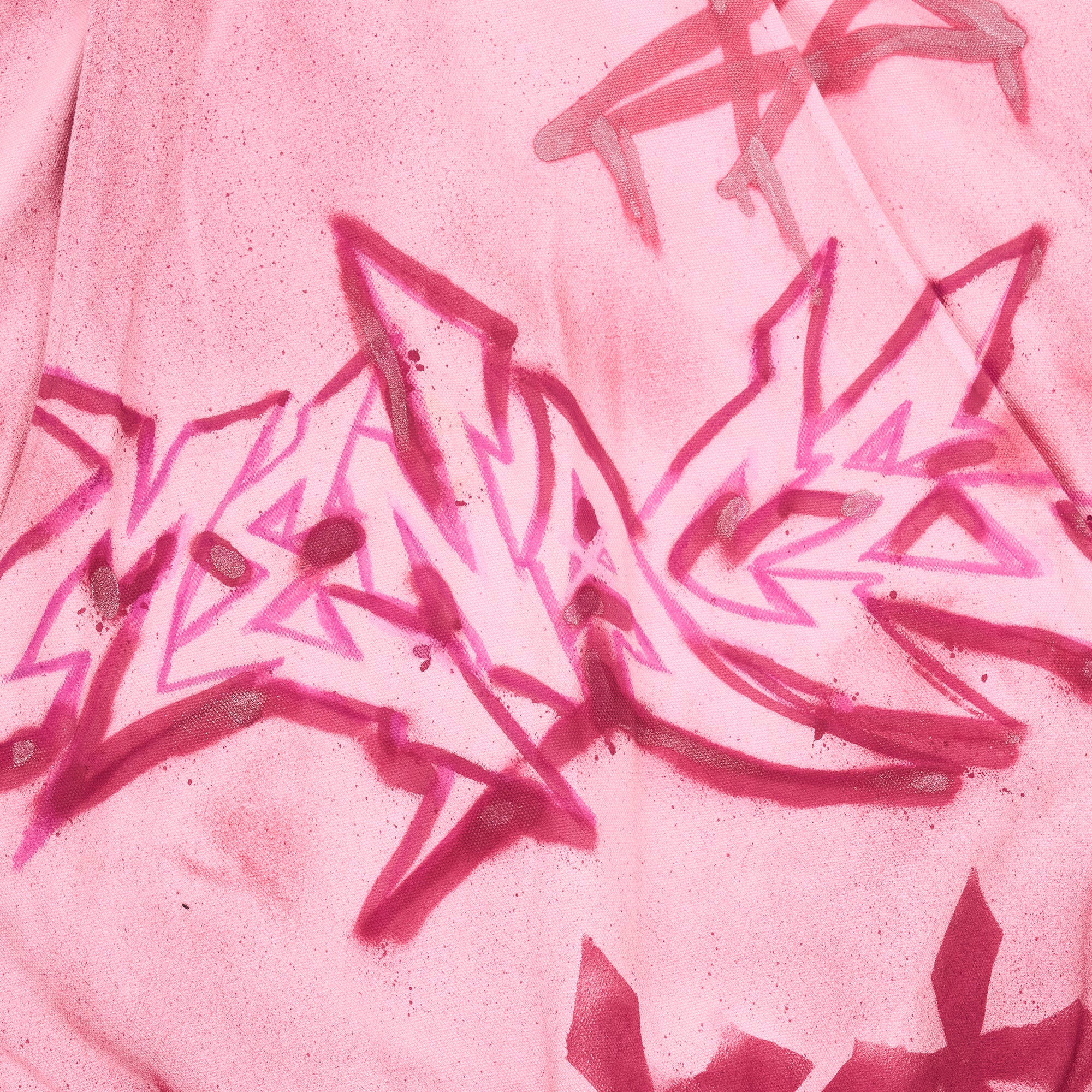 GRAFFITI STEEL EMBOSSED CANVAS HOODED JACKET - Image 6