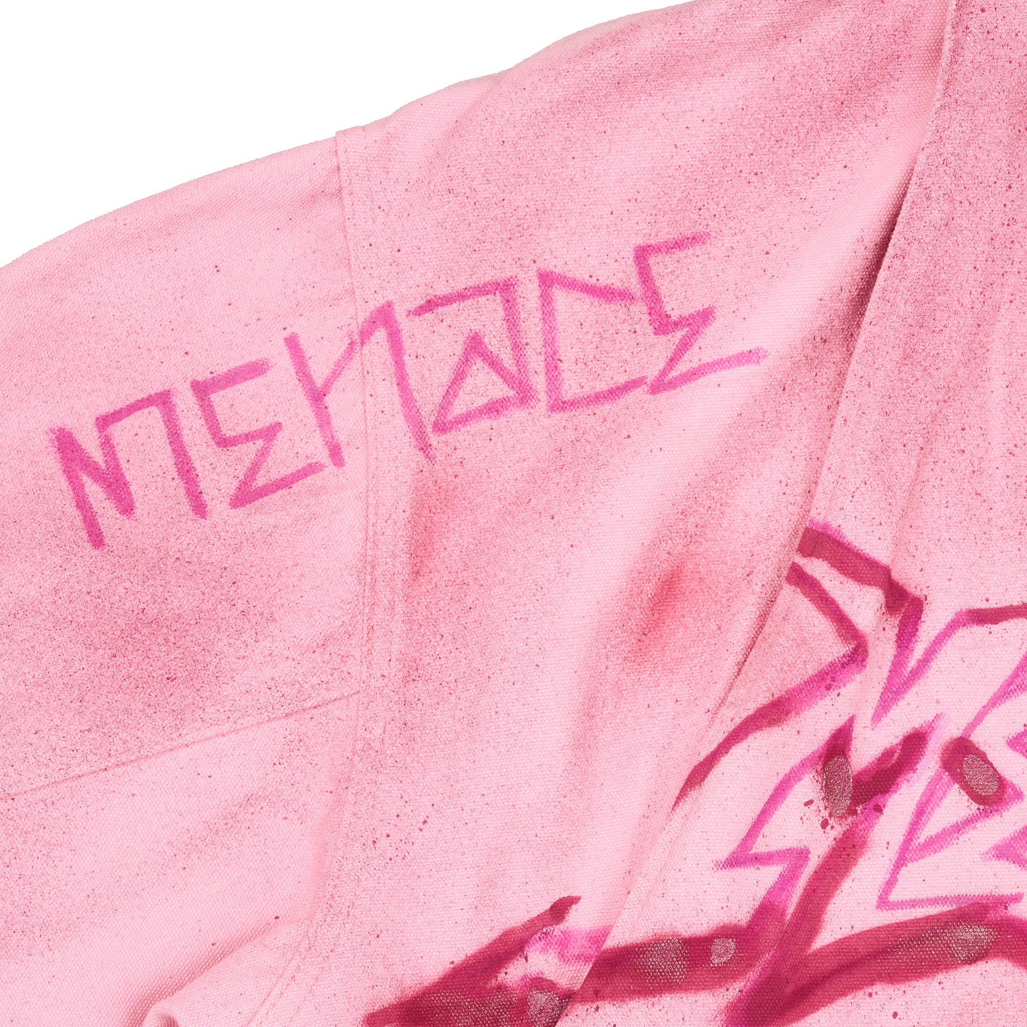 GRAFFITI STEEL EMBOSSED CANVAS HOODED JACKET - Image 7