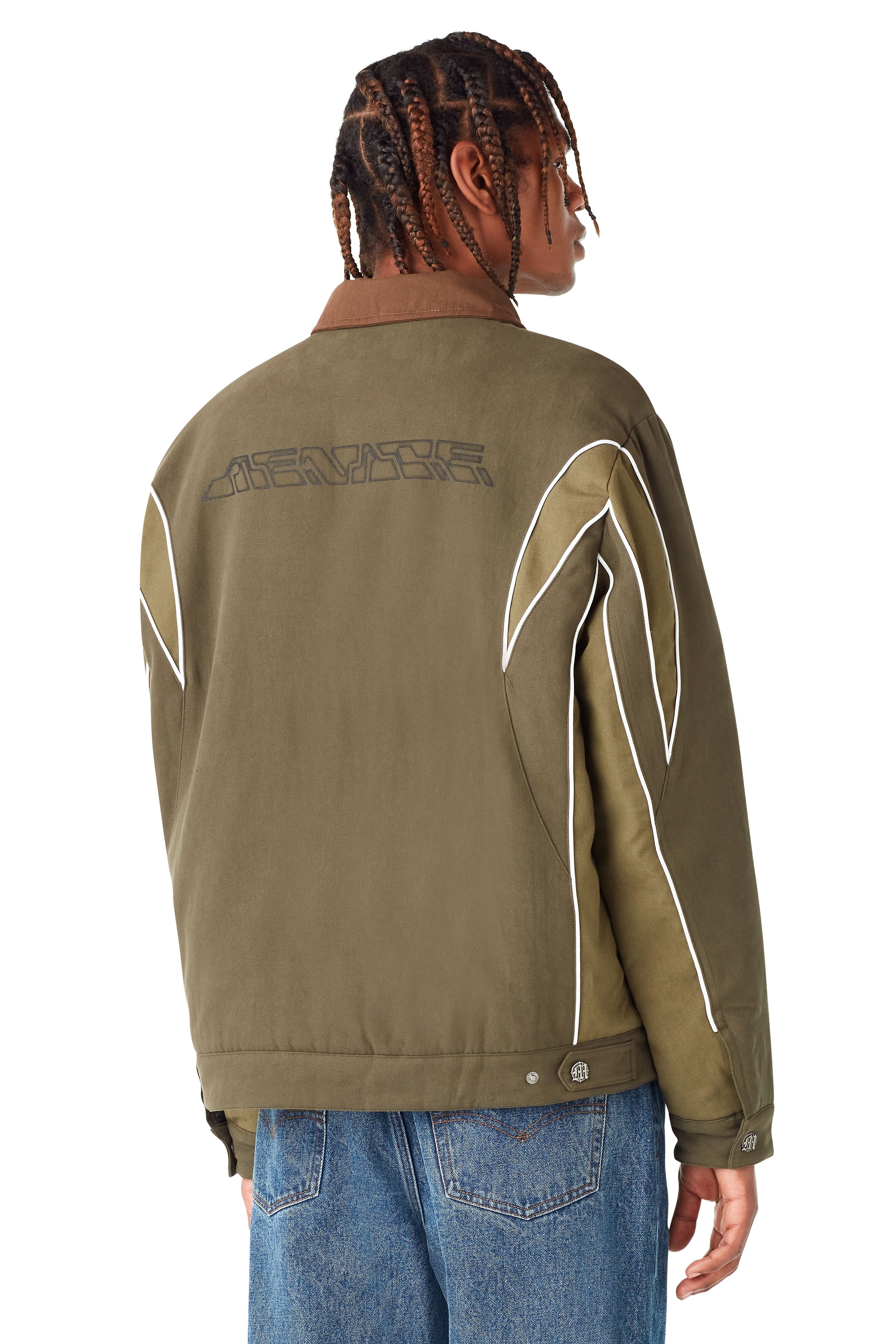 MENACE CORP TWO-TONE WORK JACKET - Image 4