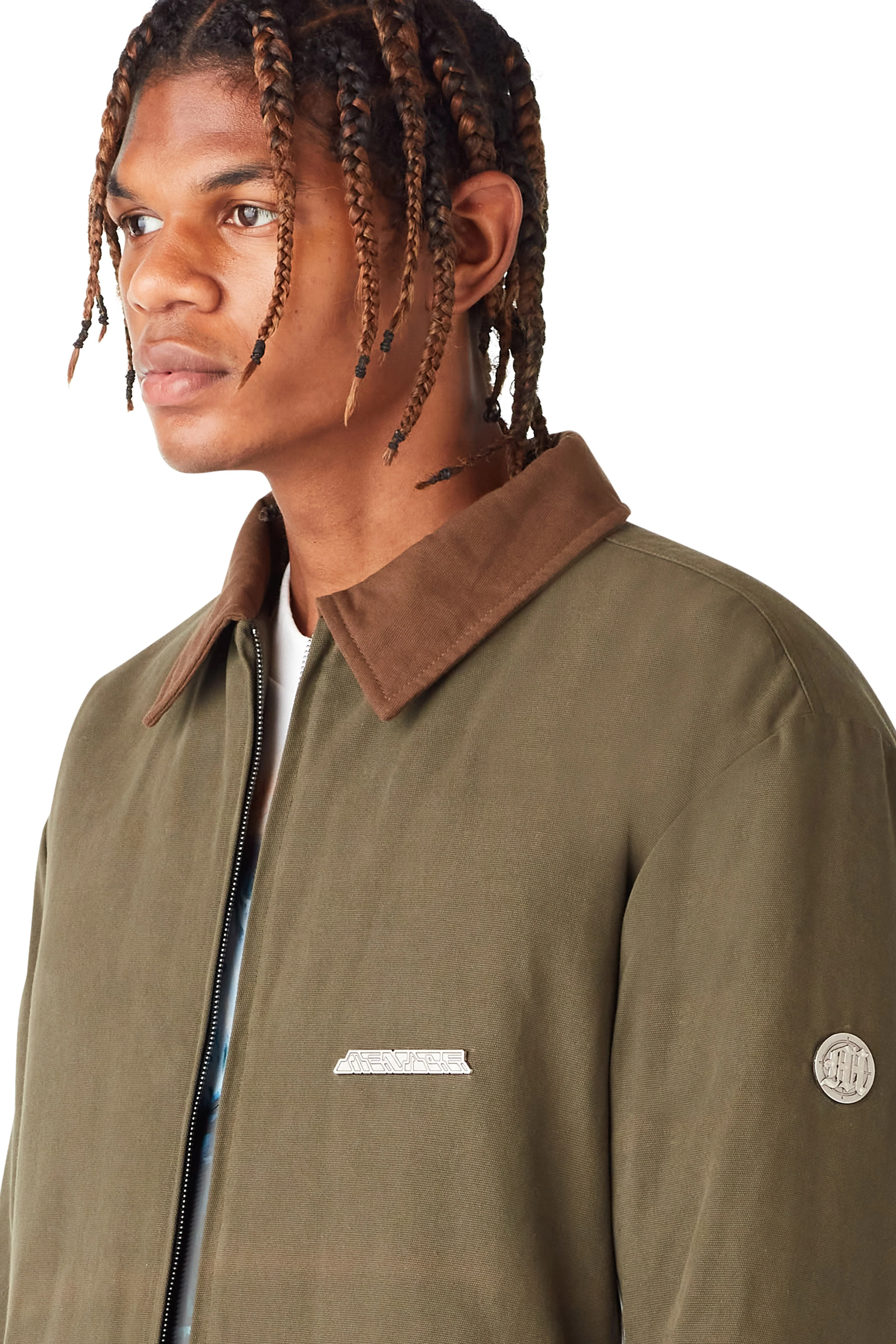 MENACE CORP TWO-TONE WORK JACKET - Image 5