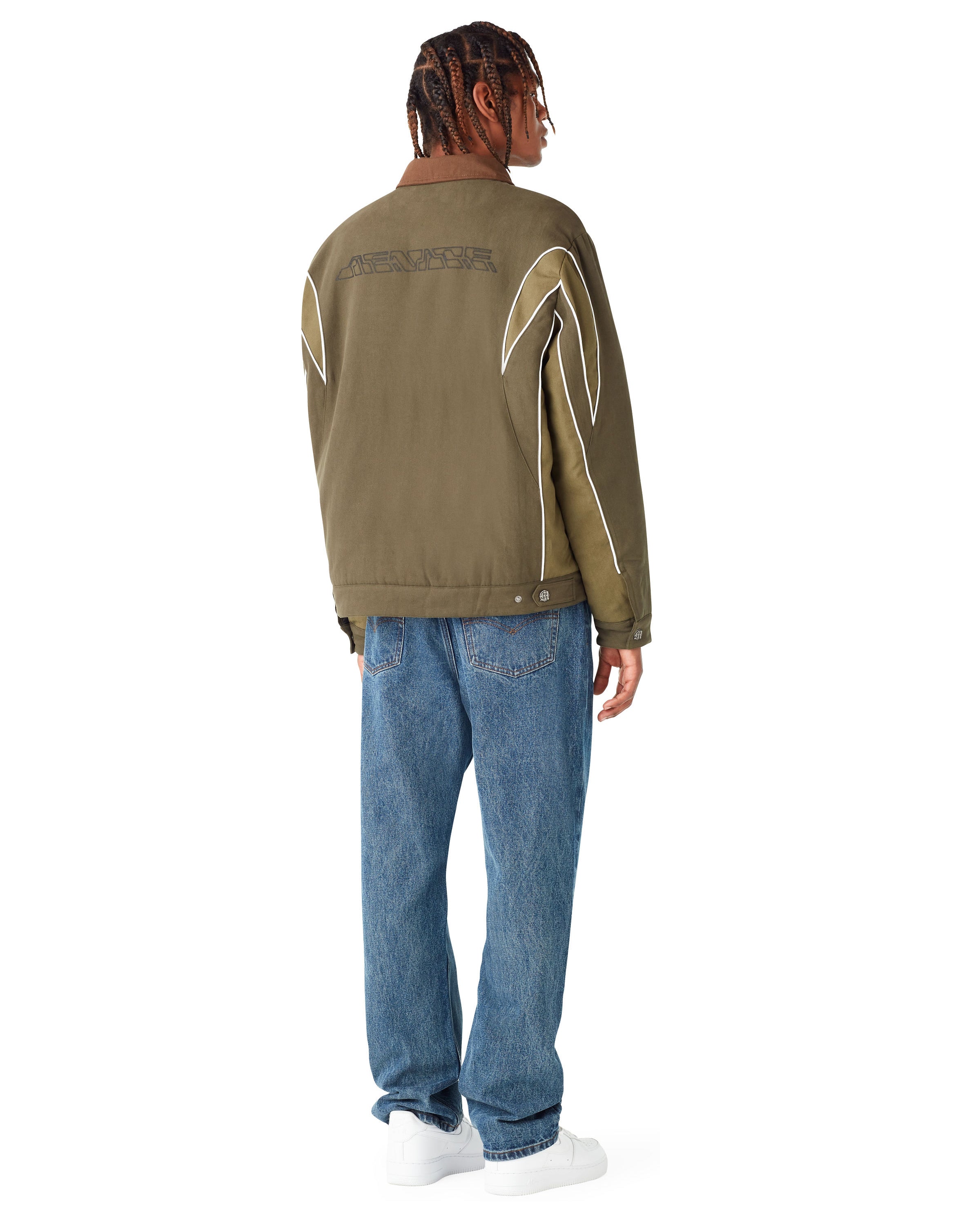 MENACE CORP TWO-TONE WORK JACKET - Image 7