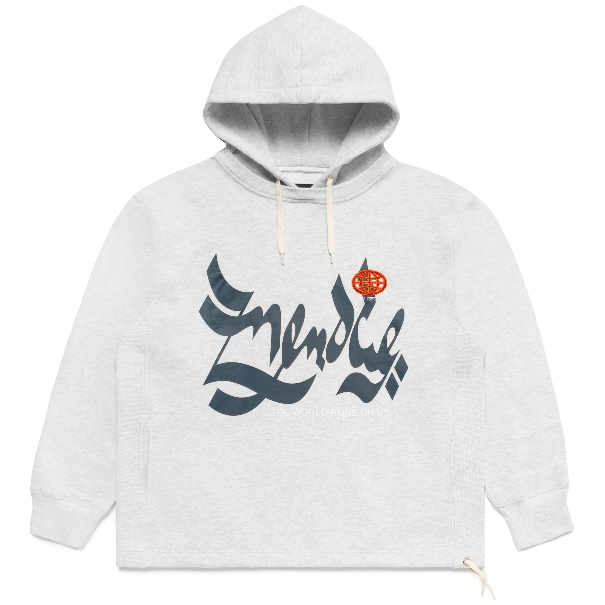 MENACE CORPORATION HEAVYWEIGHT FLEECE SCRIPT HOODIE