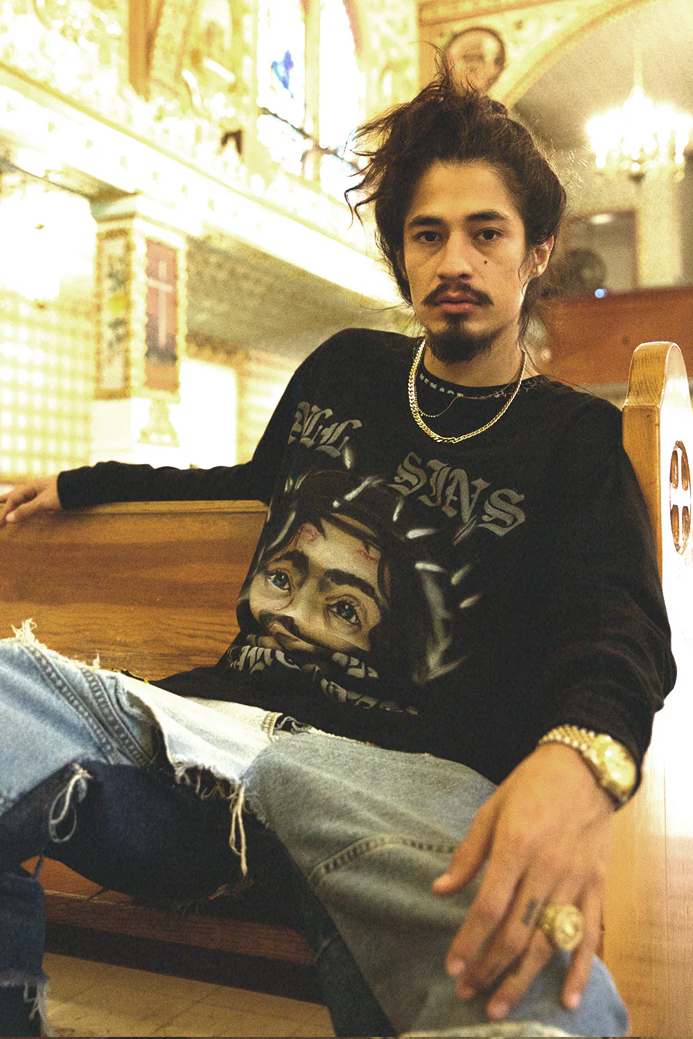 FORGIVEN AIRBRUSH LONGSLEEVE - Image 6