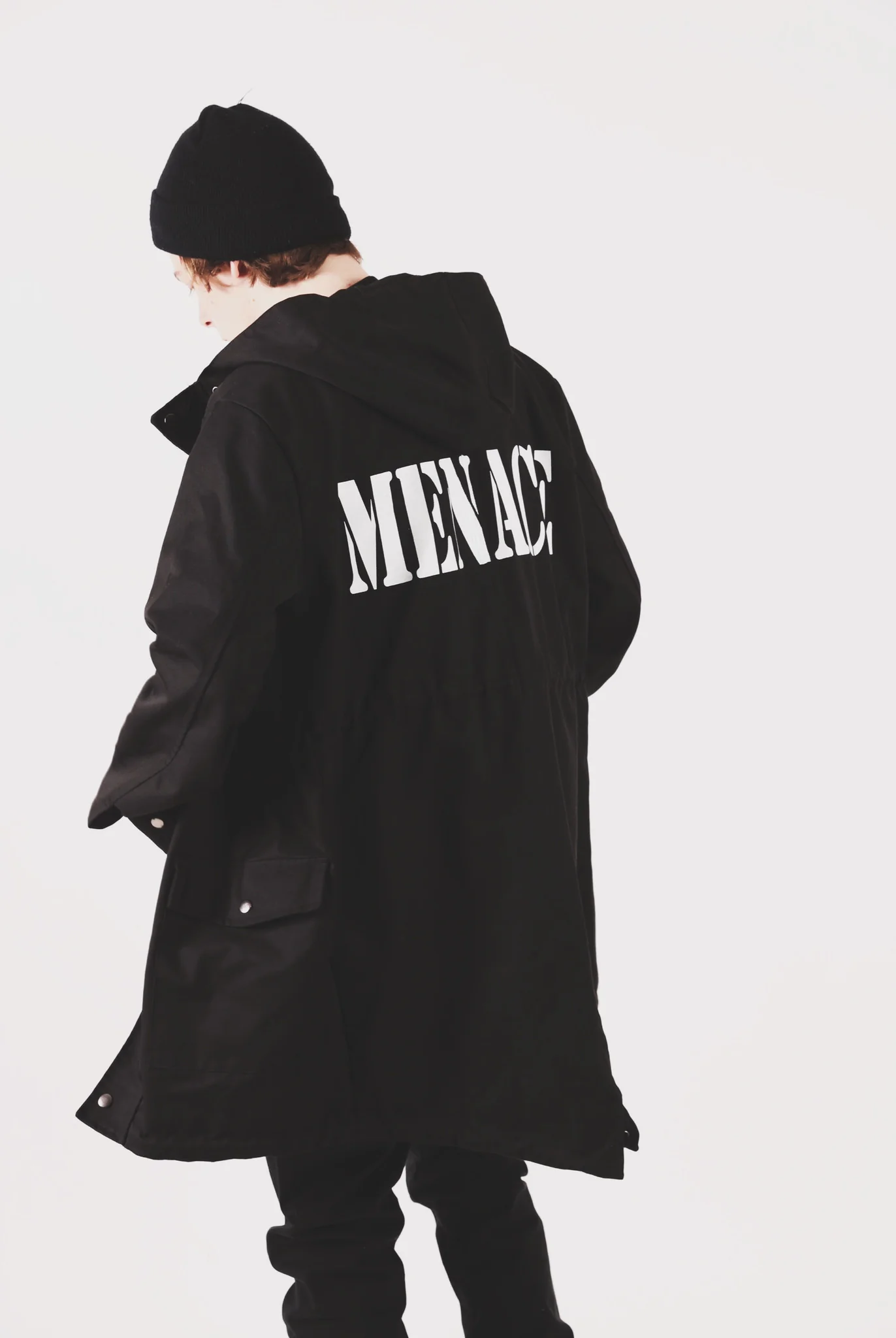 JET BLACK PARKA - Image 3