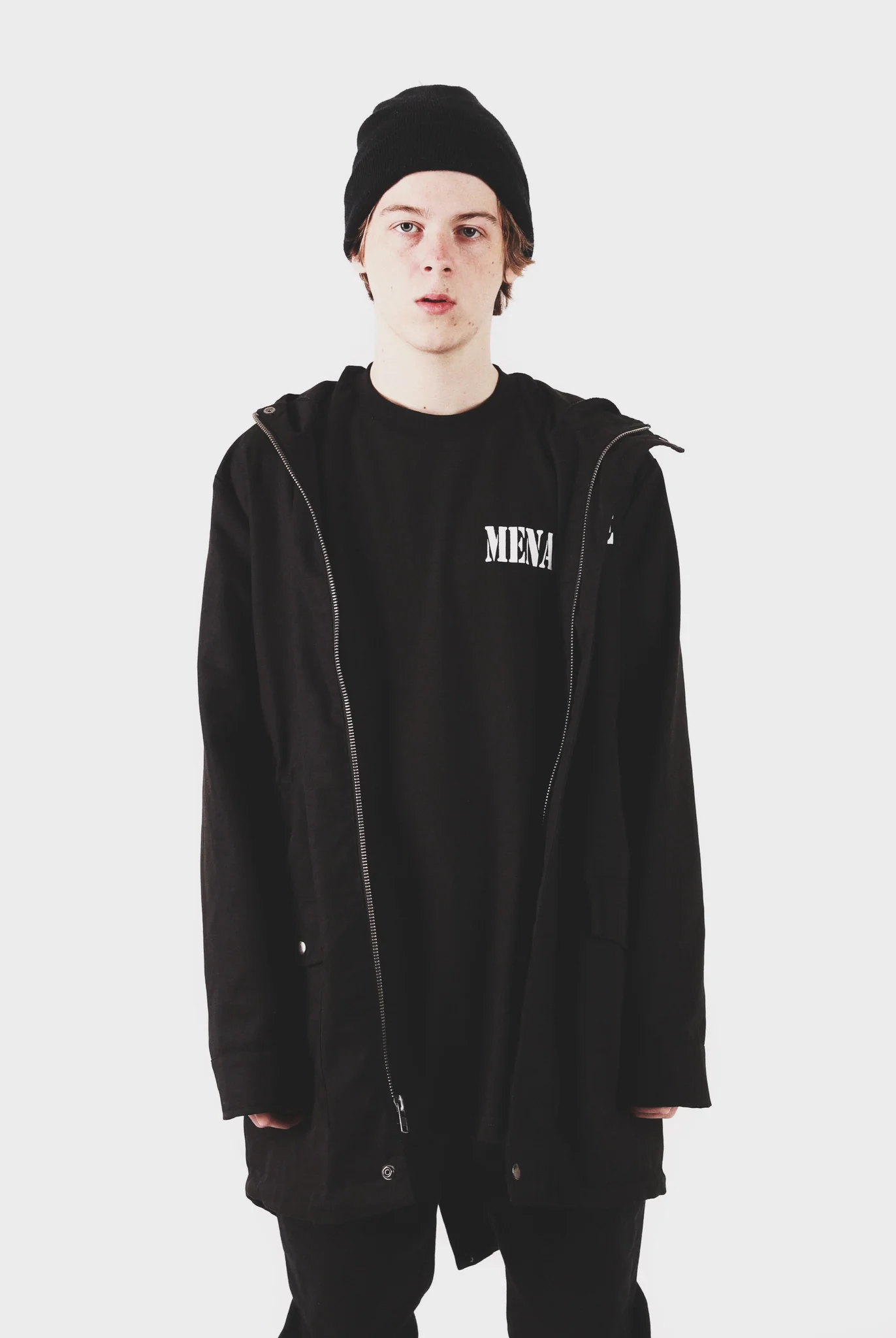 JET BLACK PARKA - Image 6
