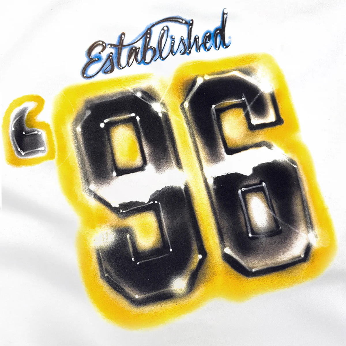 LA GALAXY AIRBRUSH '96 T-SHIRT - Image 5