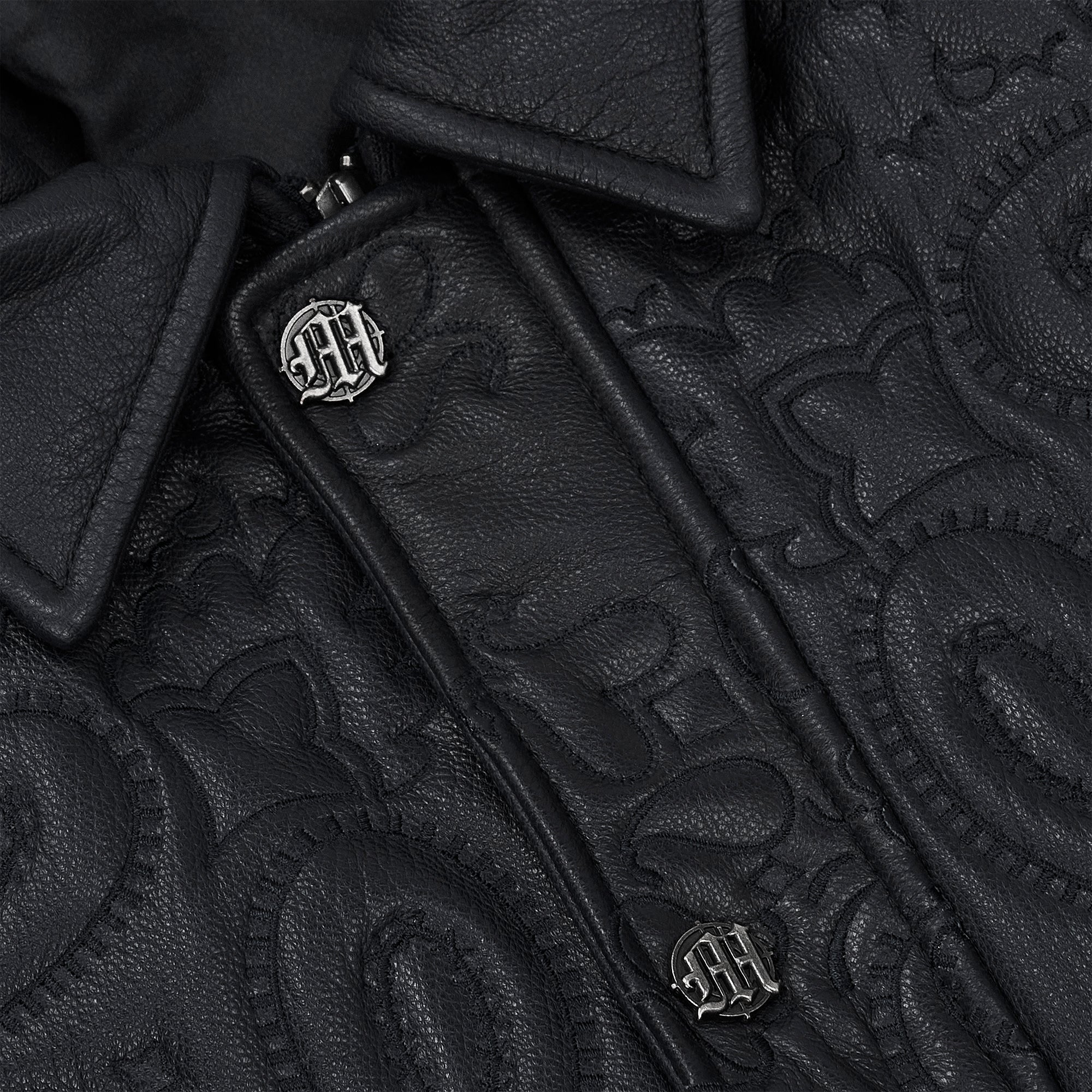 GENUINE LAMBSKIN LEATHER PAISLEY JACKET - Image 3