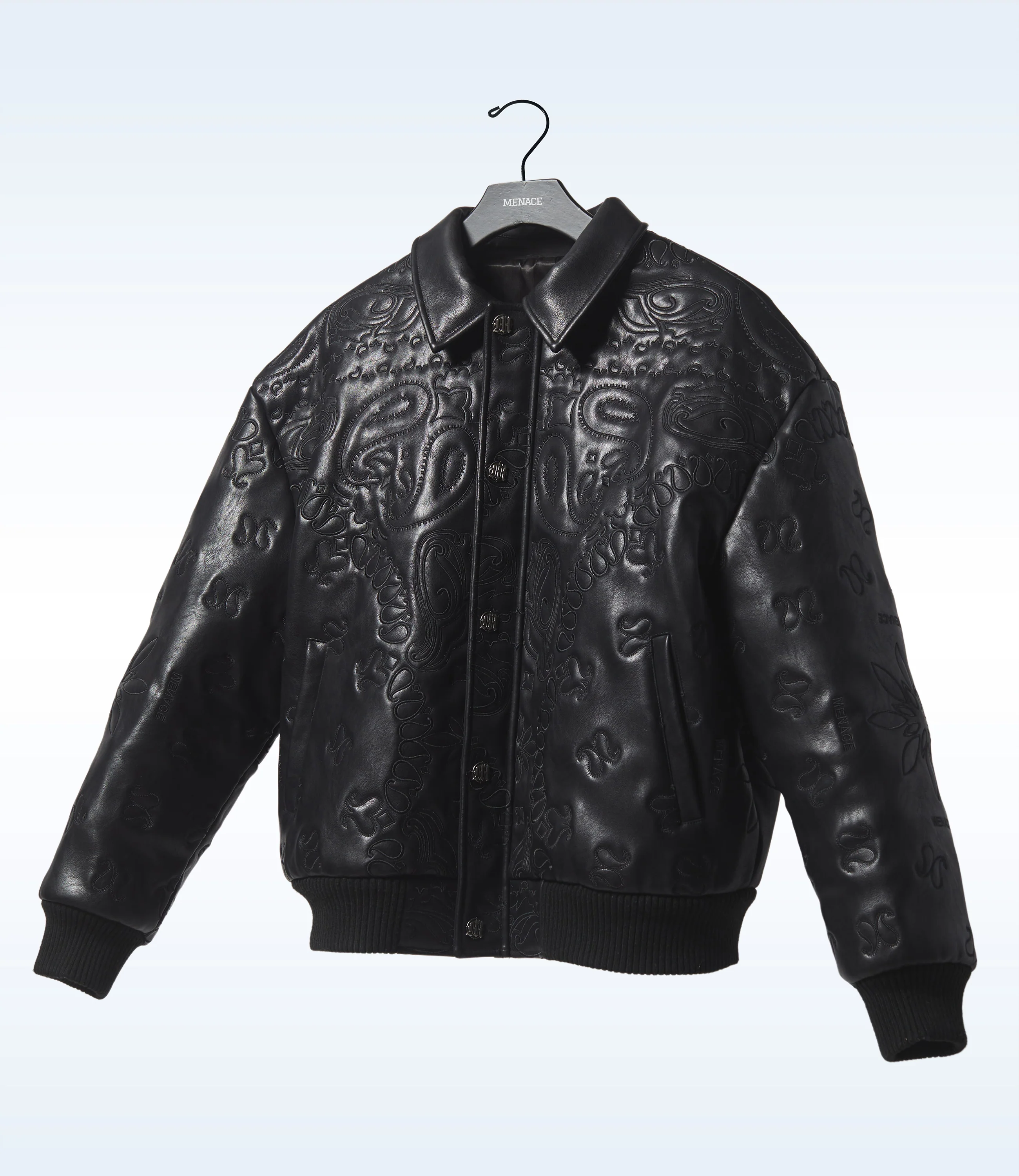 GENUINE LAMBSKIN LEATHER PAISLEY JACKET - Image 8