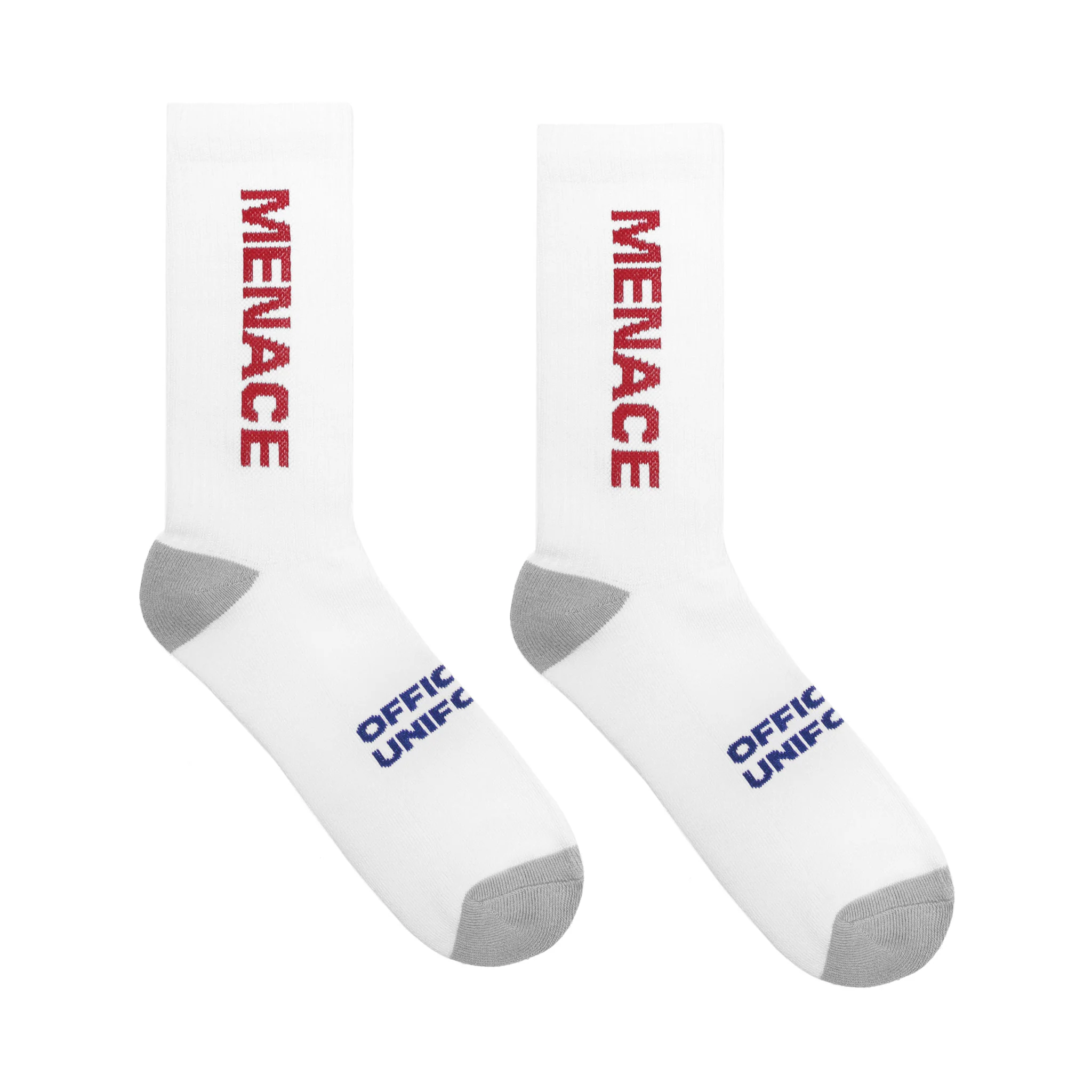 MENACE ABSENT LOGO SOCKS (3 PACK)