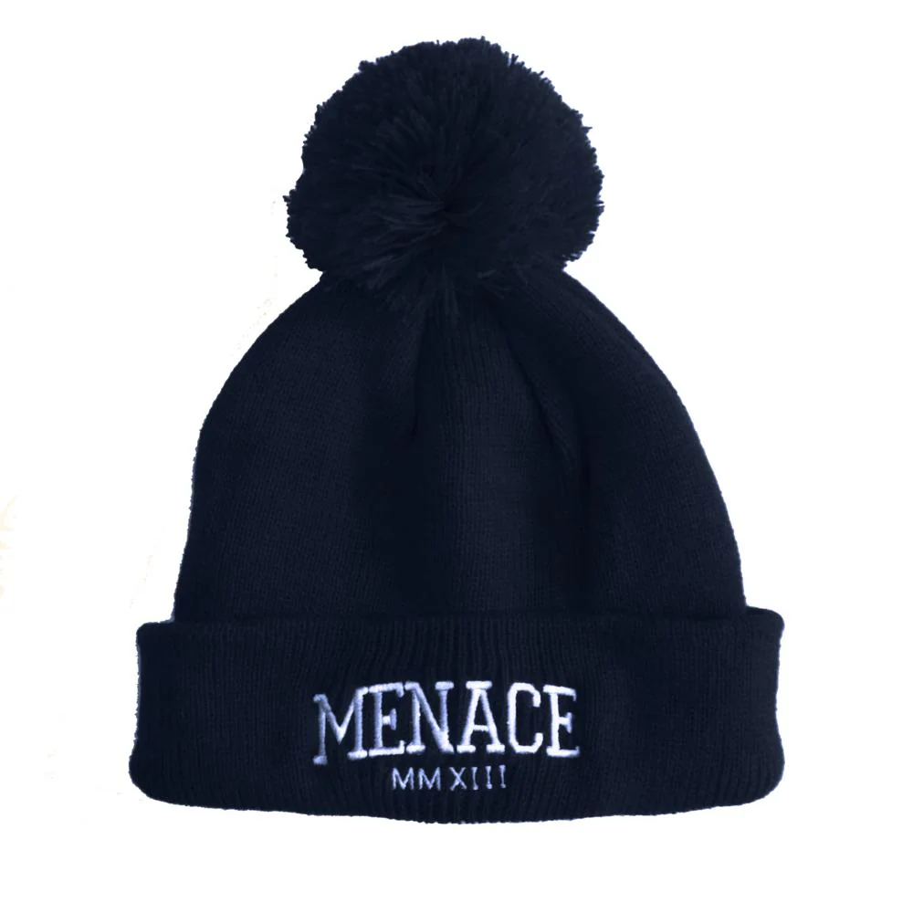 MENACE POM BEANIE