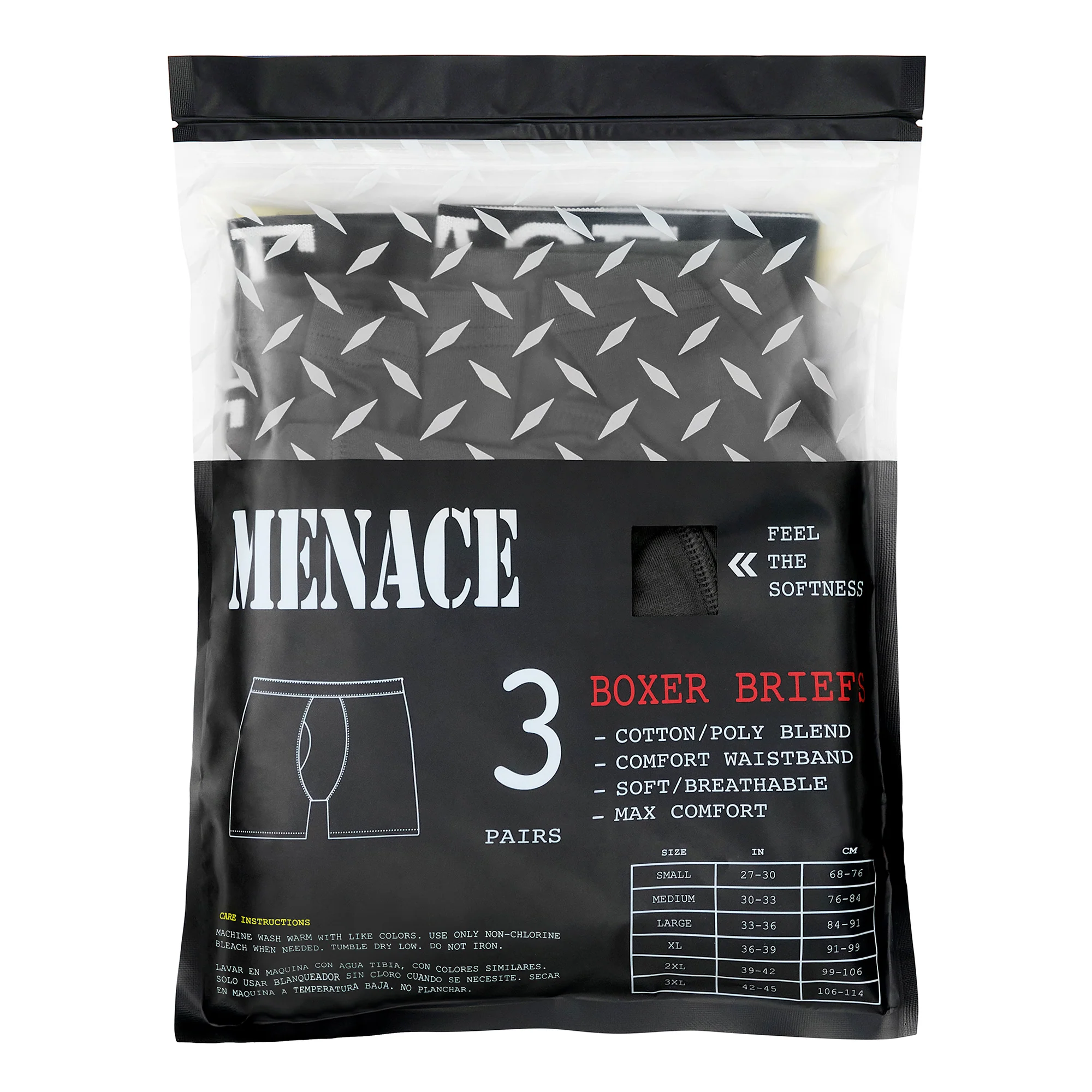 MENACE BOXER BRIEFS (3 PACK) - Image 3