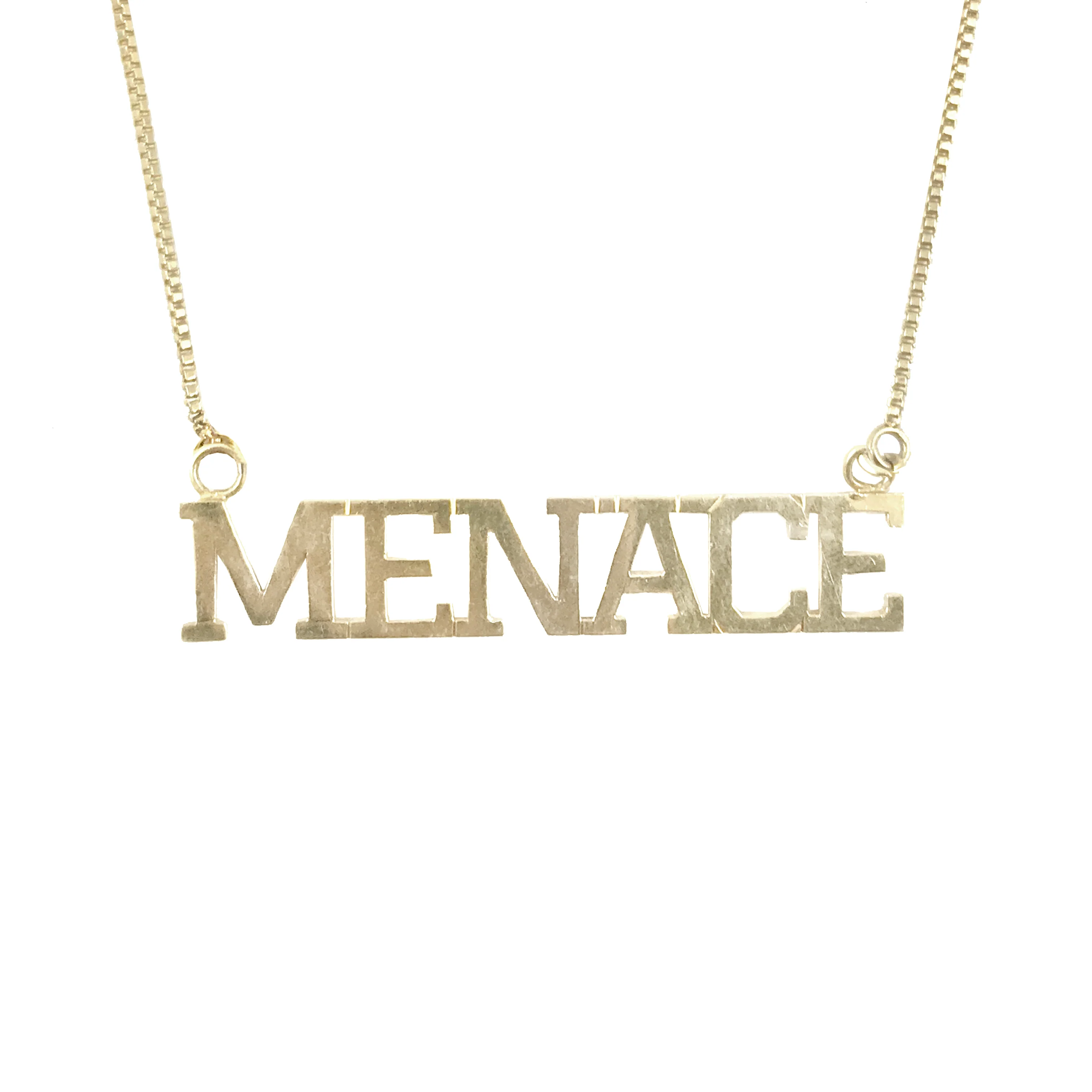 MENACE PENDANT + CHAIN