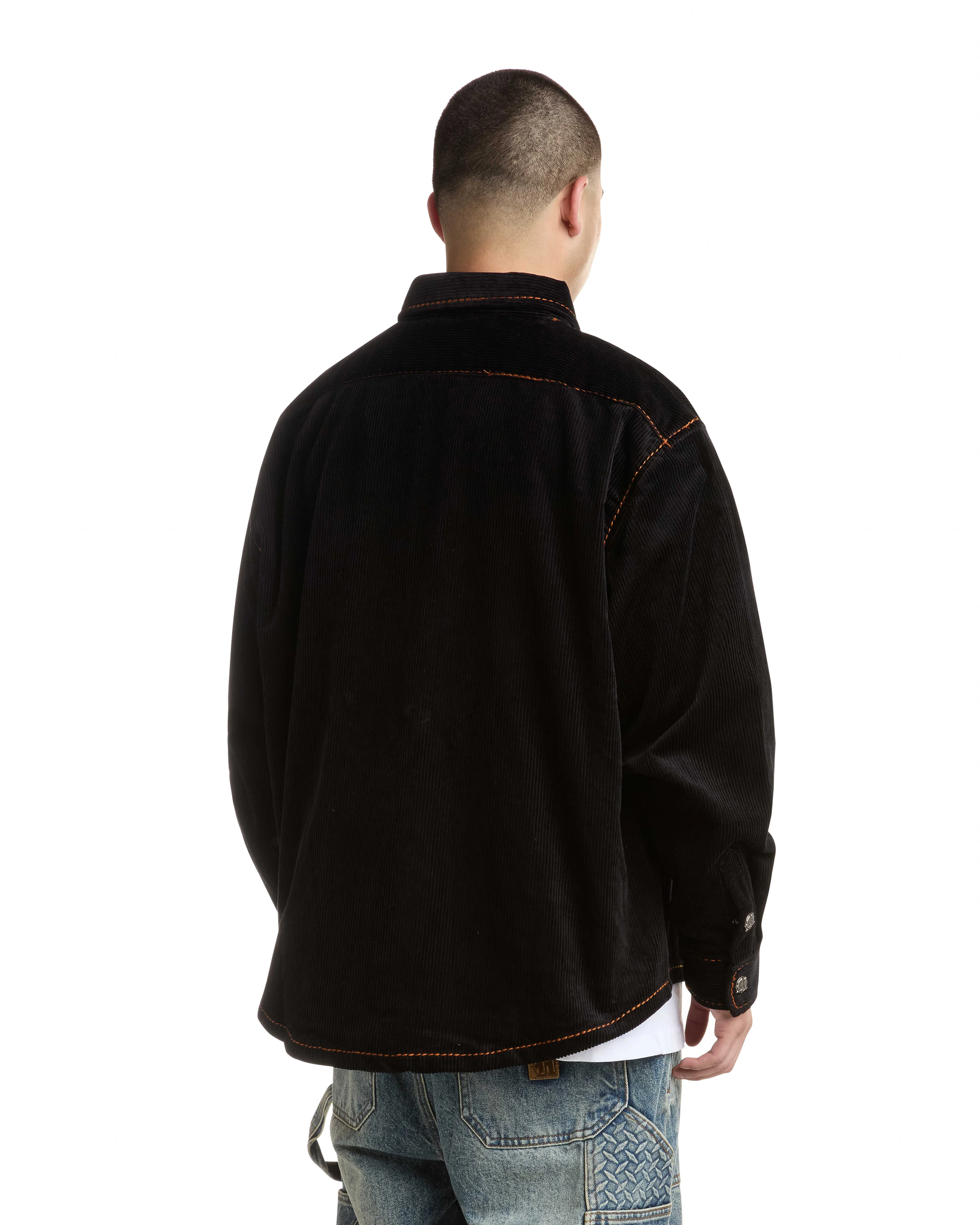 CORDUROY BUTTON-UP SHIRT - Image 4